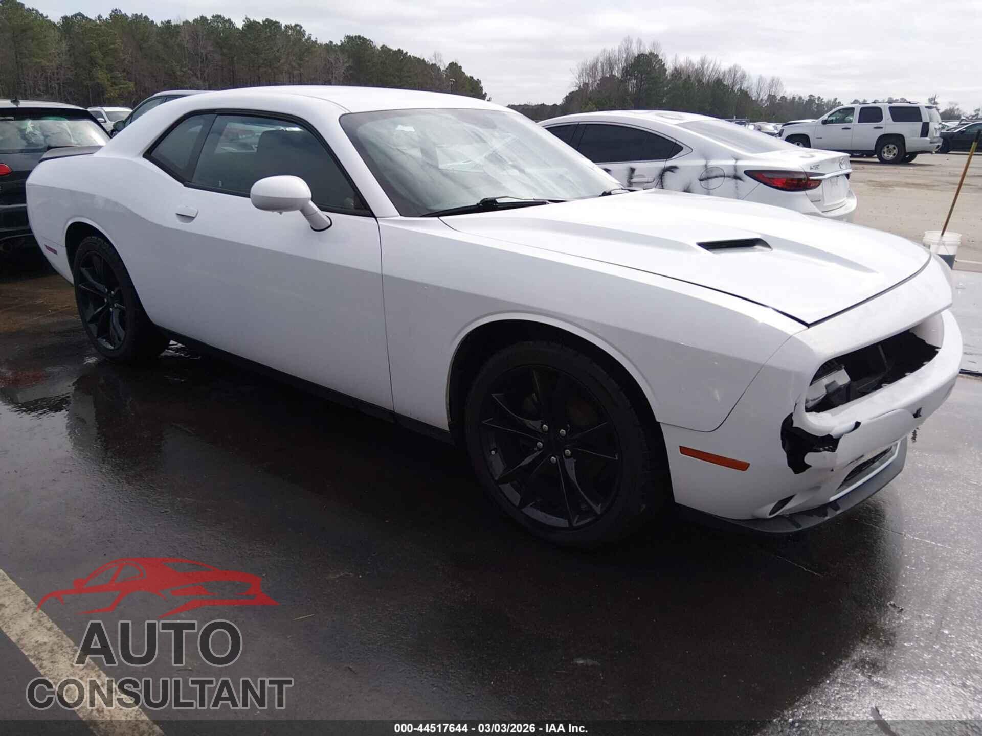 DODGE CHALLENGER 2016 - 2C3CDZAG8GH200068