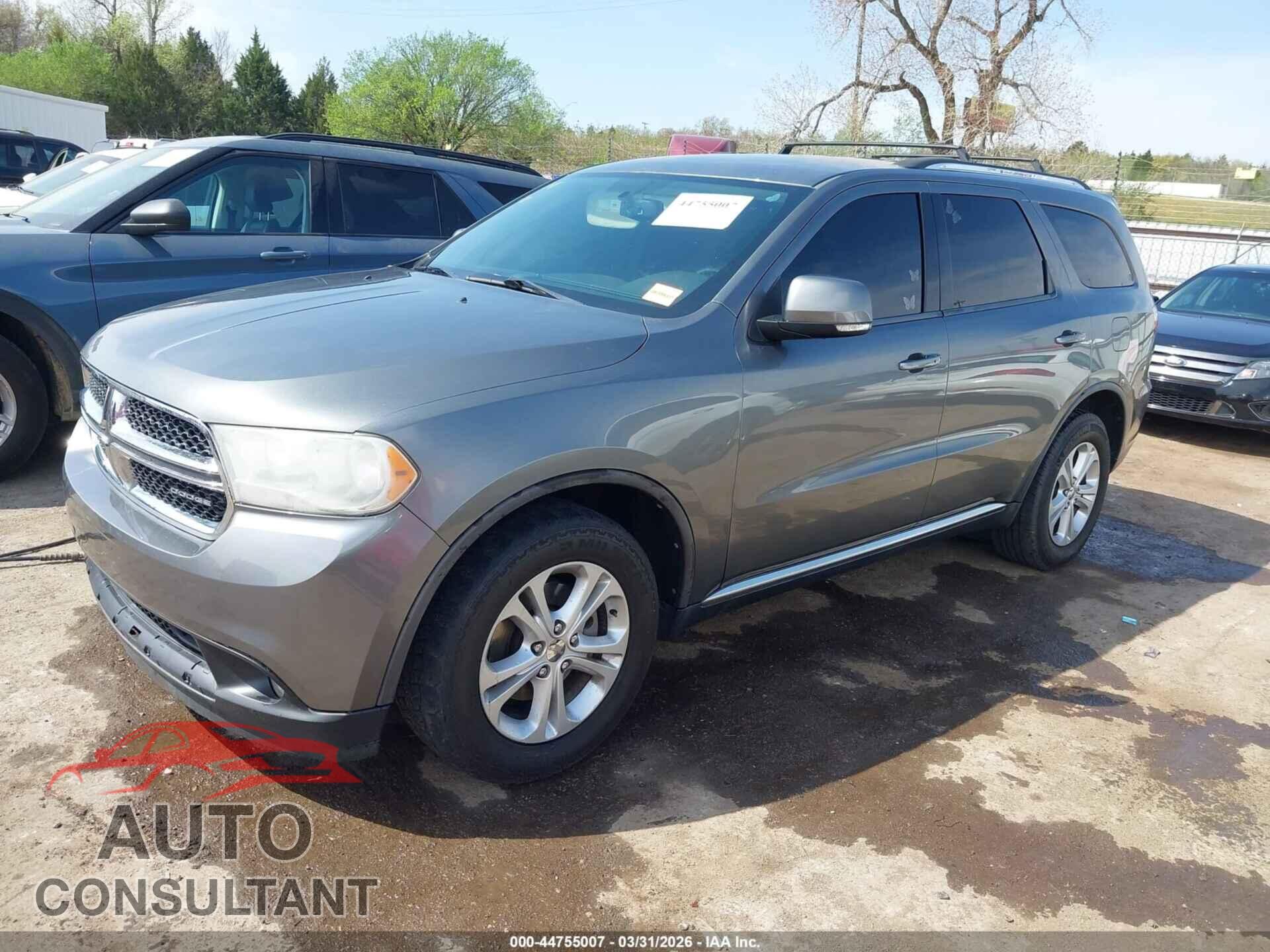 DODGE DURANGO 2012 - 1C4RDJDG3CC144587