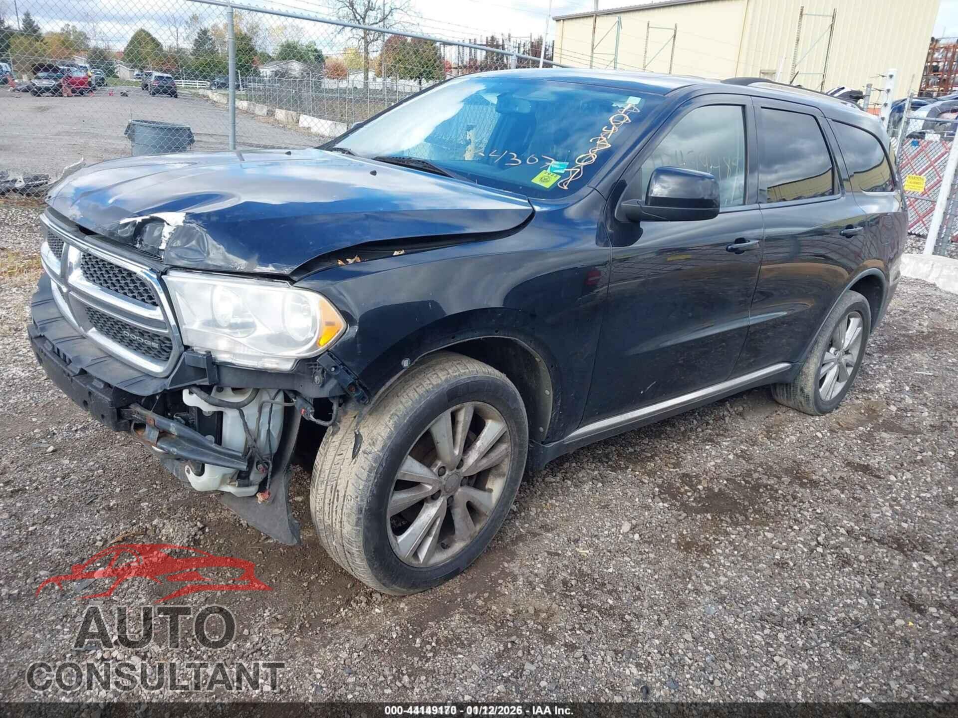 DODGE DURANGO 2012 - 1C4RDJAG7CC104307