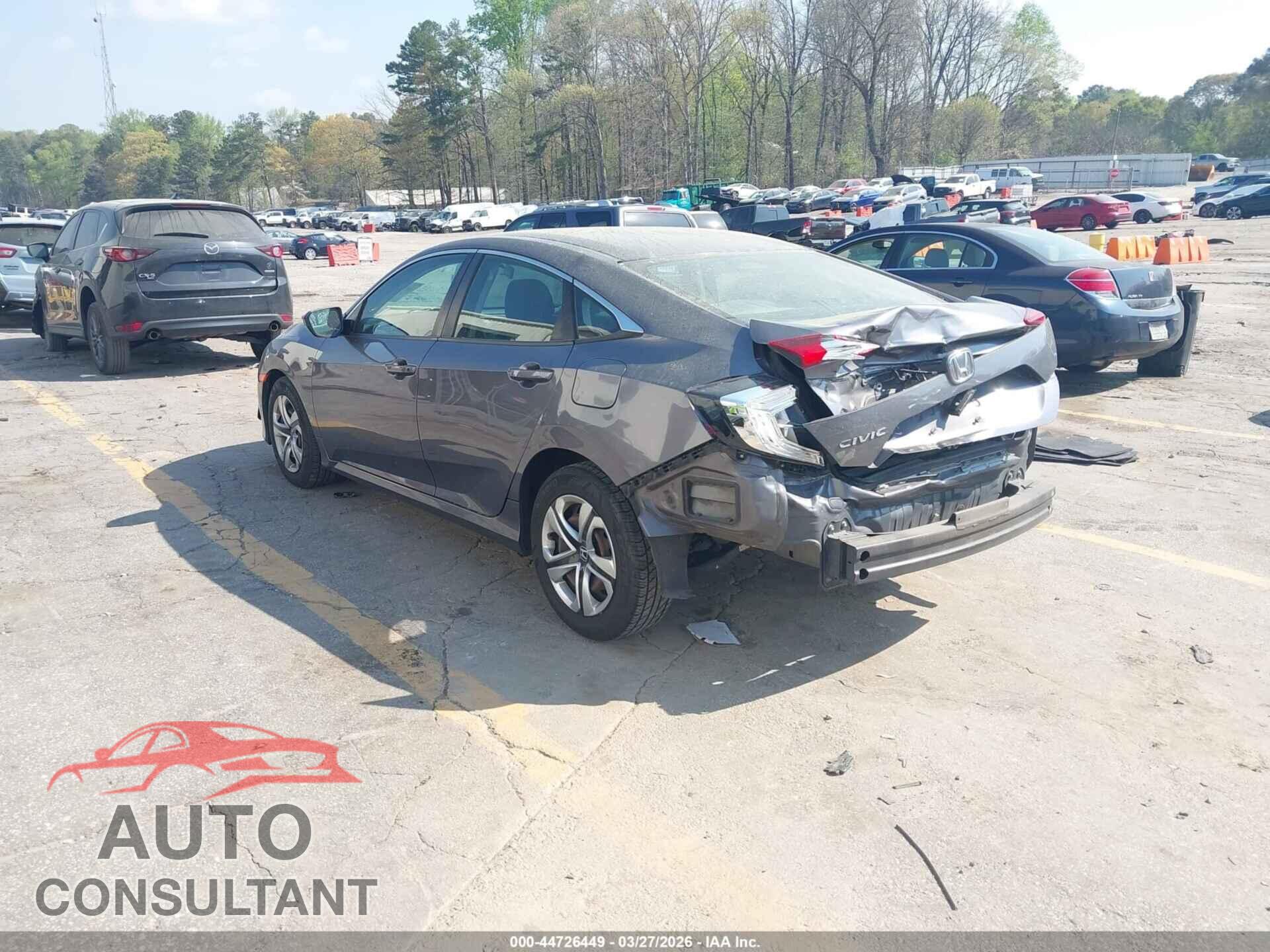 HONDA CIVIC 2017 - 19XFC2F52HE051017