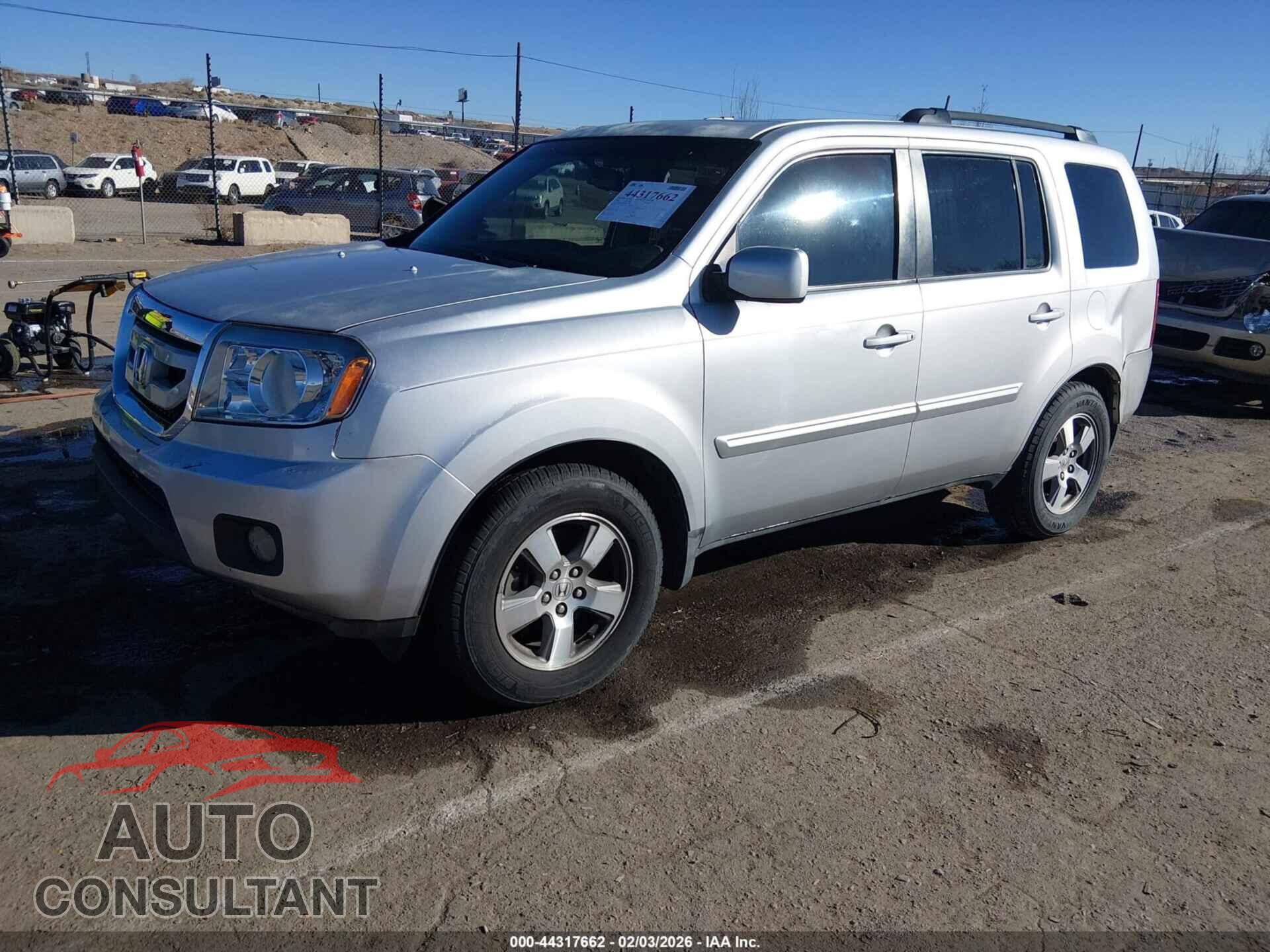 HONDA PILOT 2009 - 5FNYF38659B007746