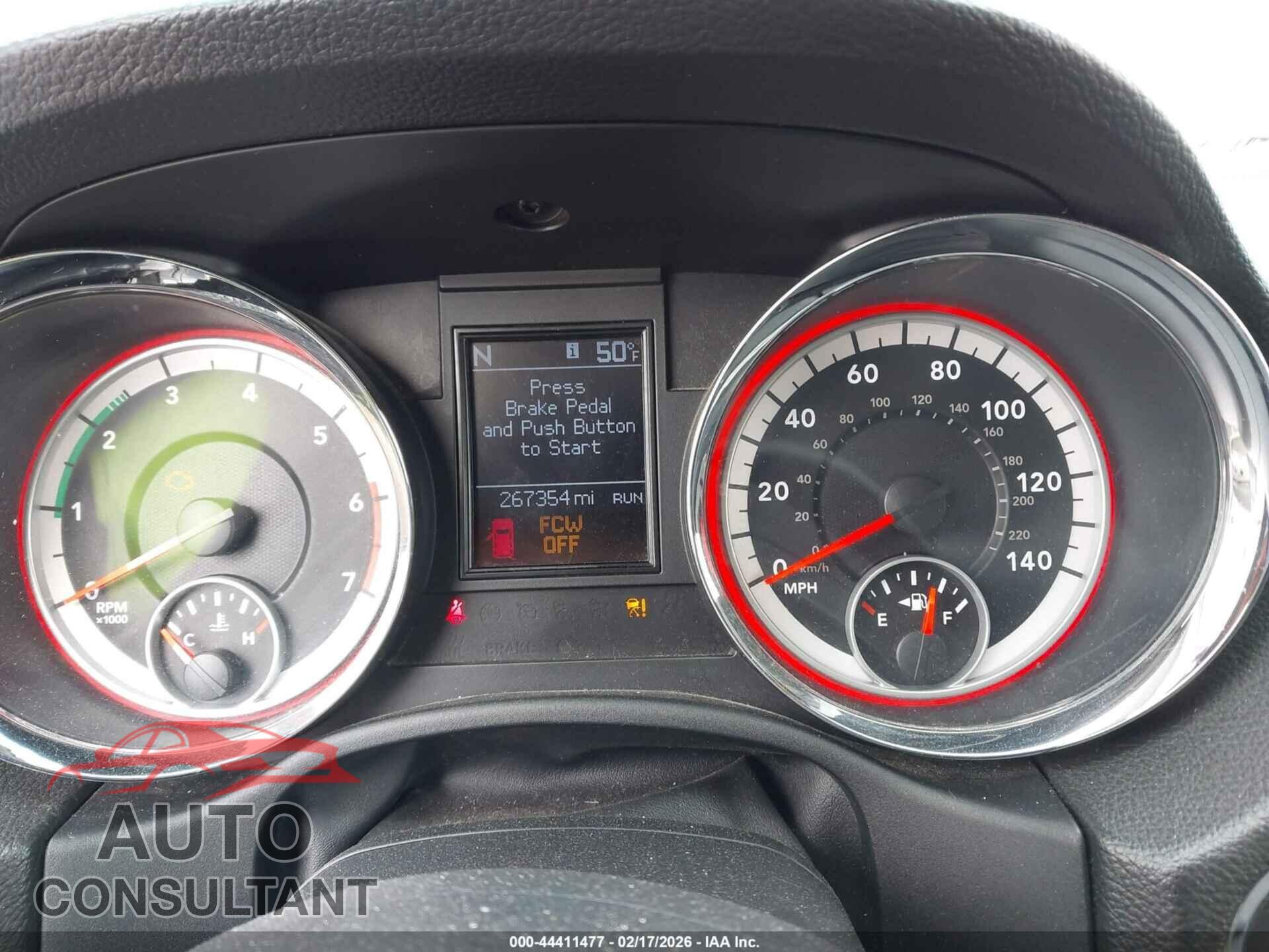 DODGE DURANGO 2013 - 1C4SDJET4DC668927