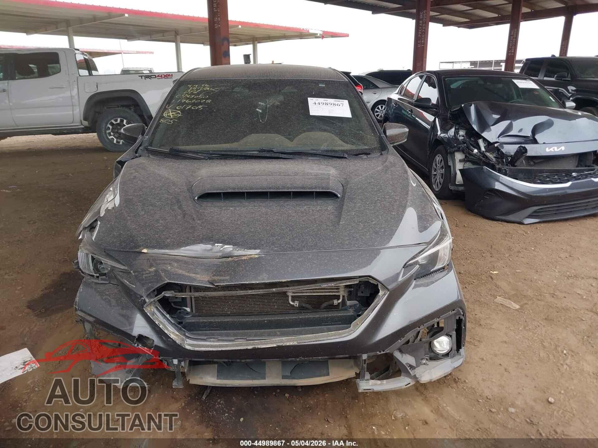 SUBARU WRX 2022 - JF1VBAH61N8017015