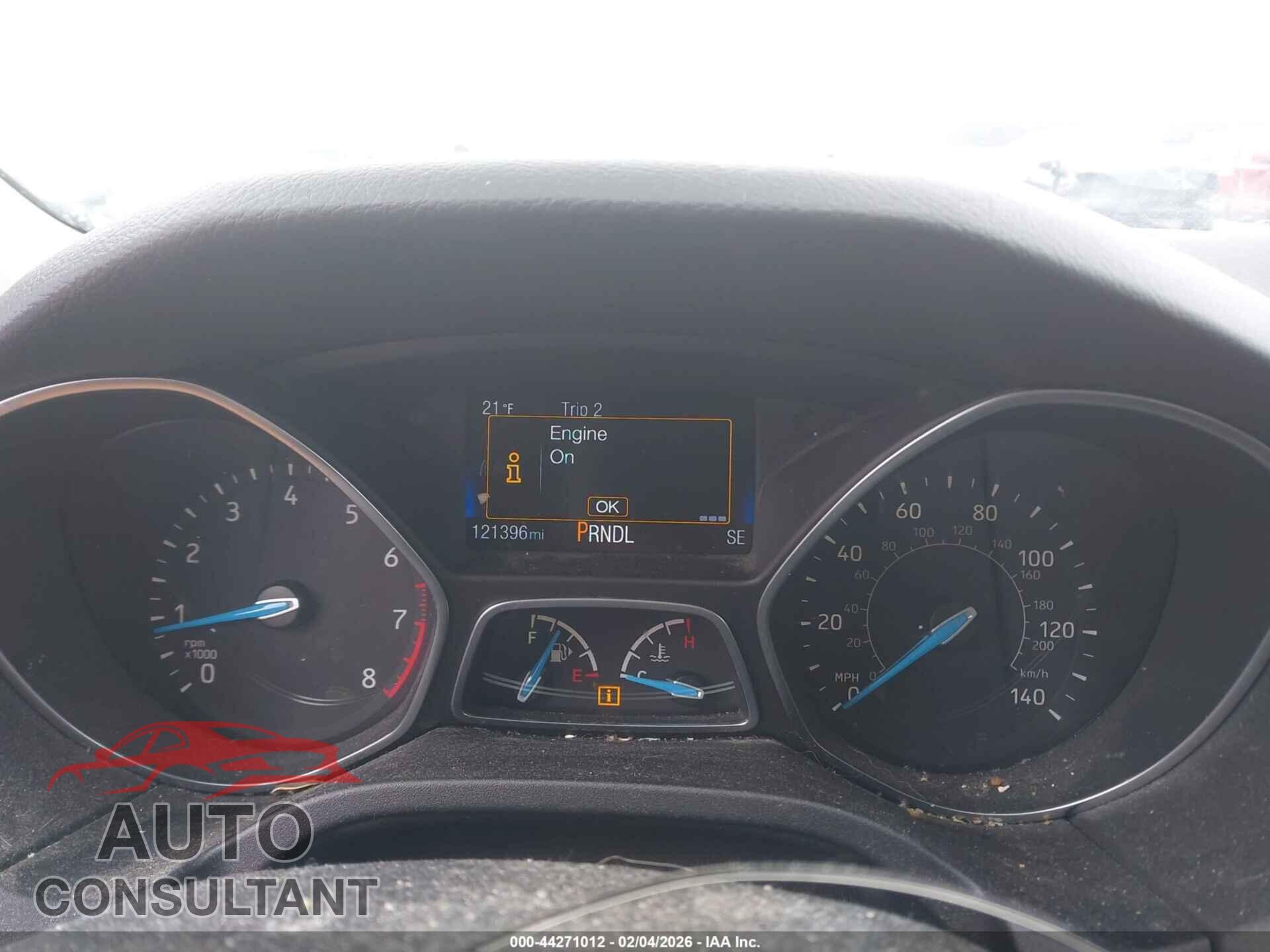 FORD FOCUS 2017 - 1FADP3F23HL209319