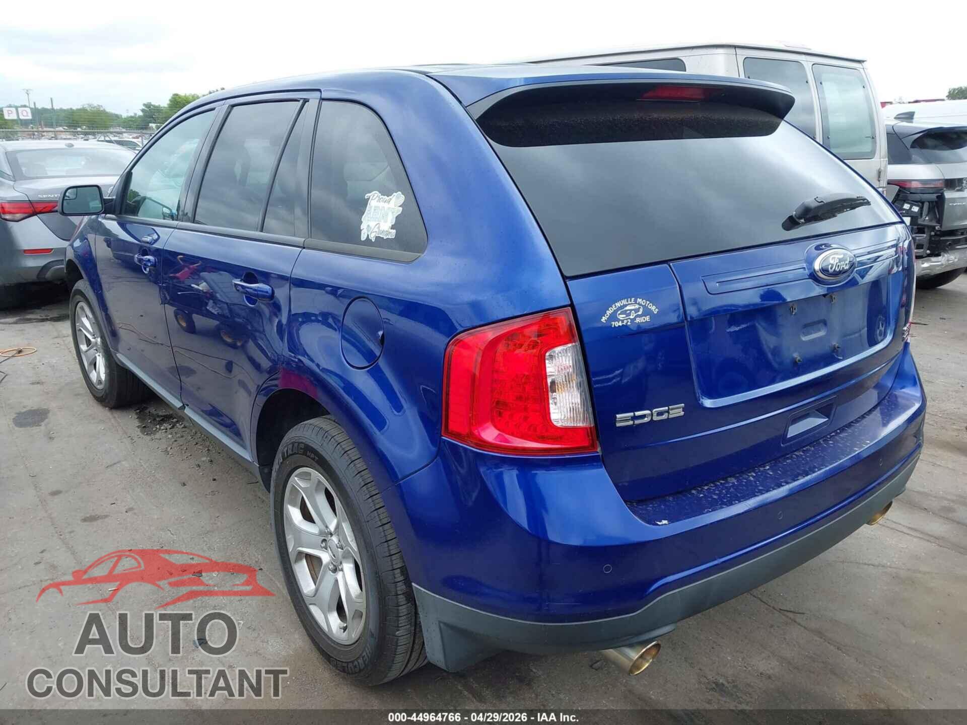 FORD EDGE 2013 - 2FMDK4JC3DBC16047