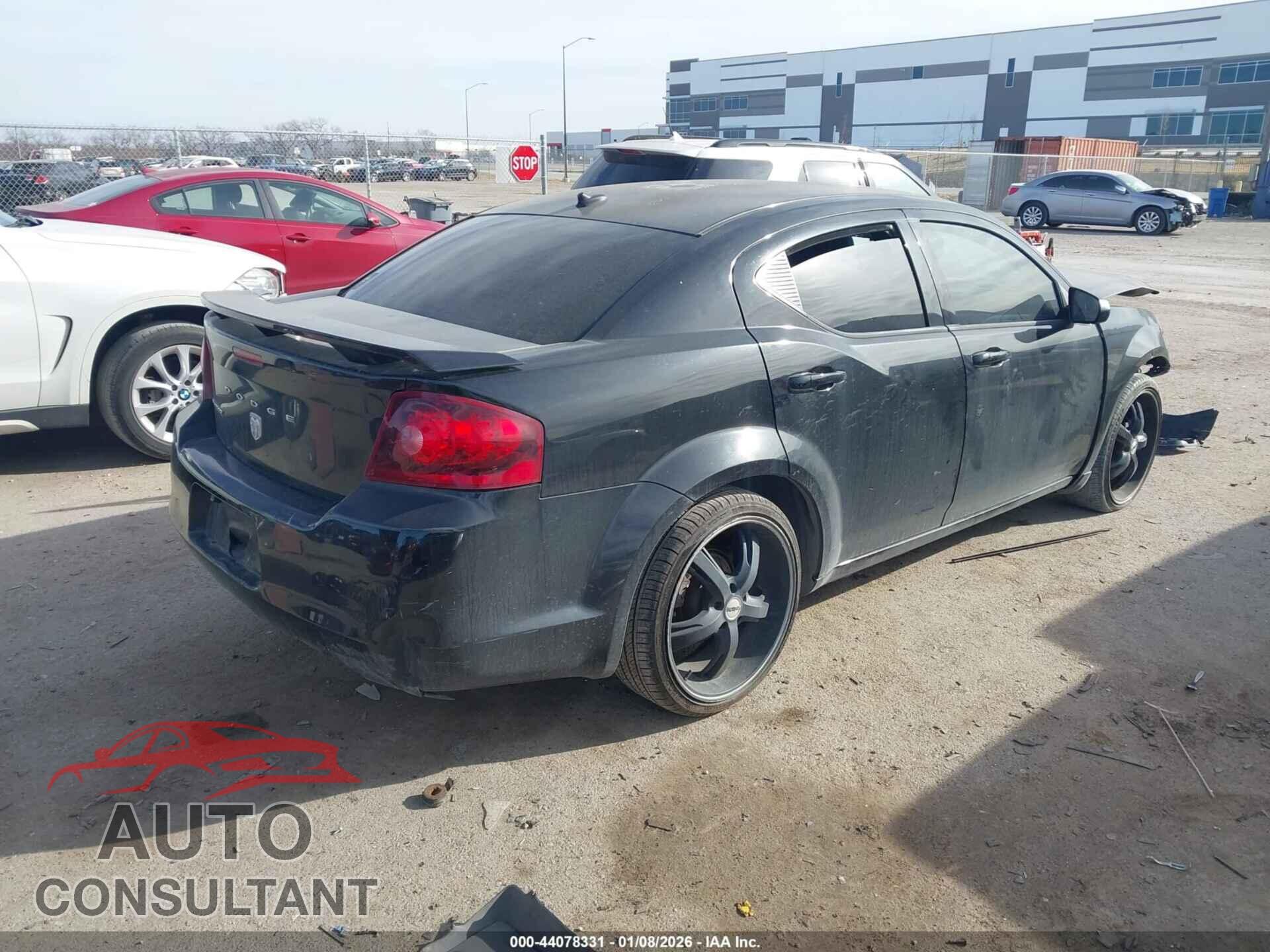 DODGE AVENGER 2013 - 1C3CDZAB5DN725239