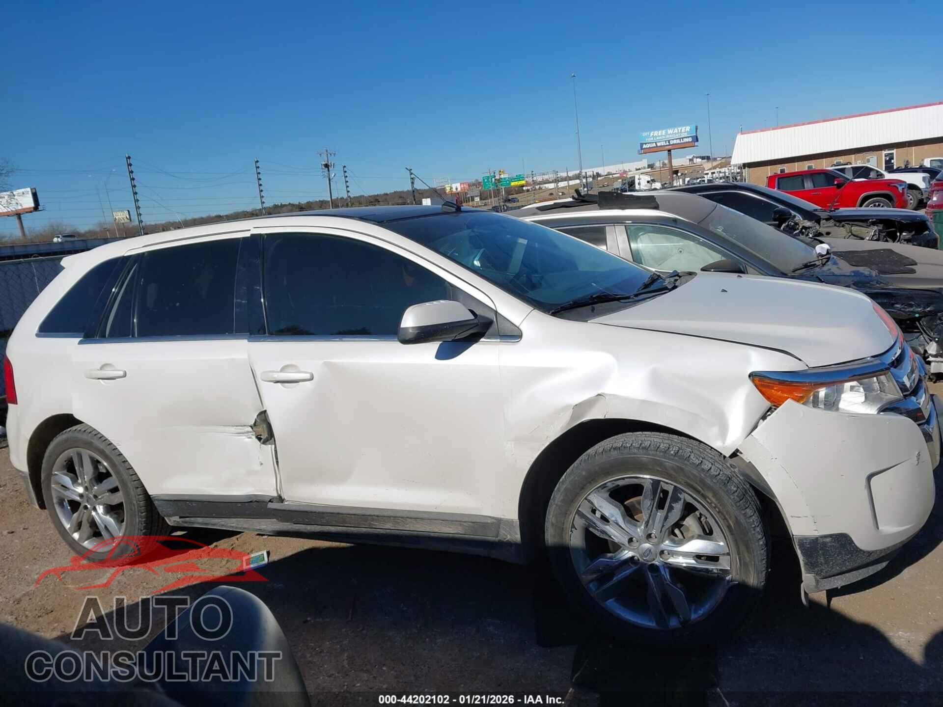 FORD EDGE 2012 - 2FMDK3K96CBA45712