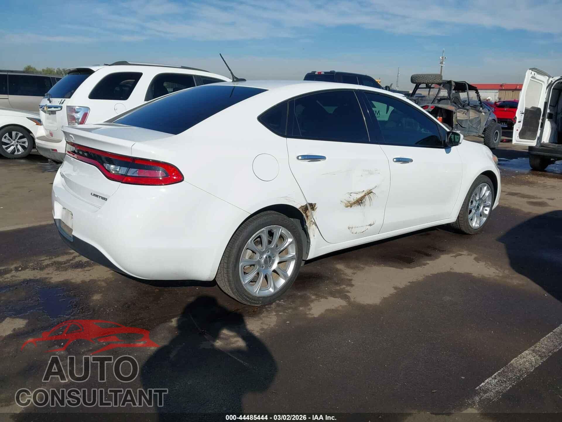 DODGE DART 2013 - 1C3CDFCA7DD331038