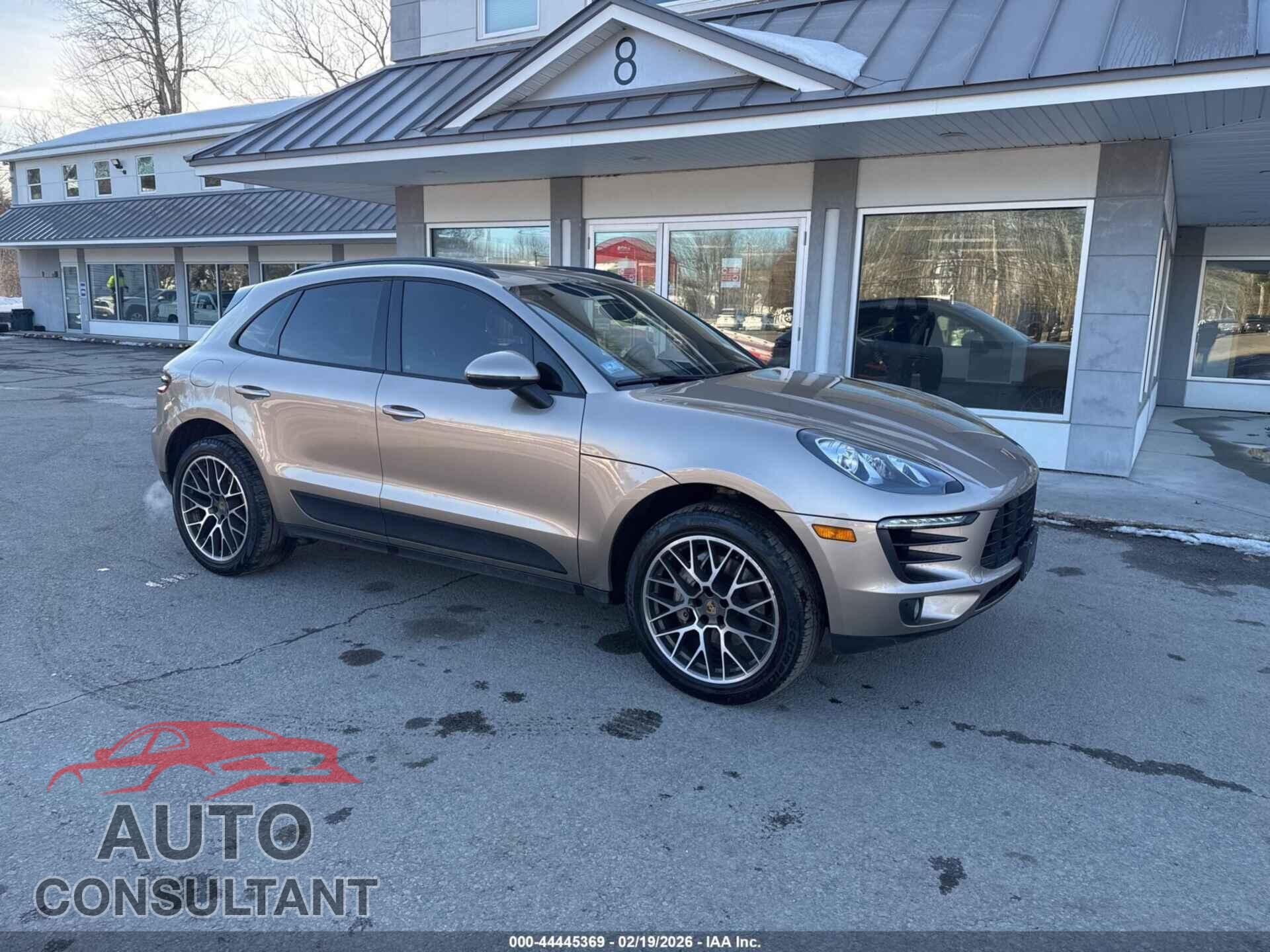 PORSCHE MACAN 2015 - WP1AB2A54FLB56620