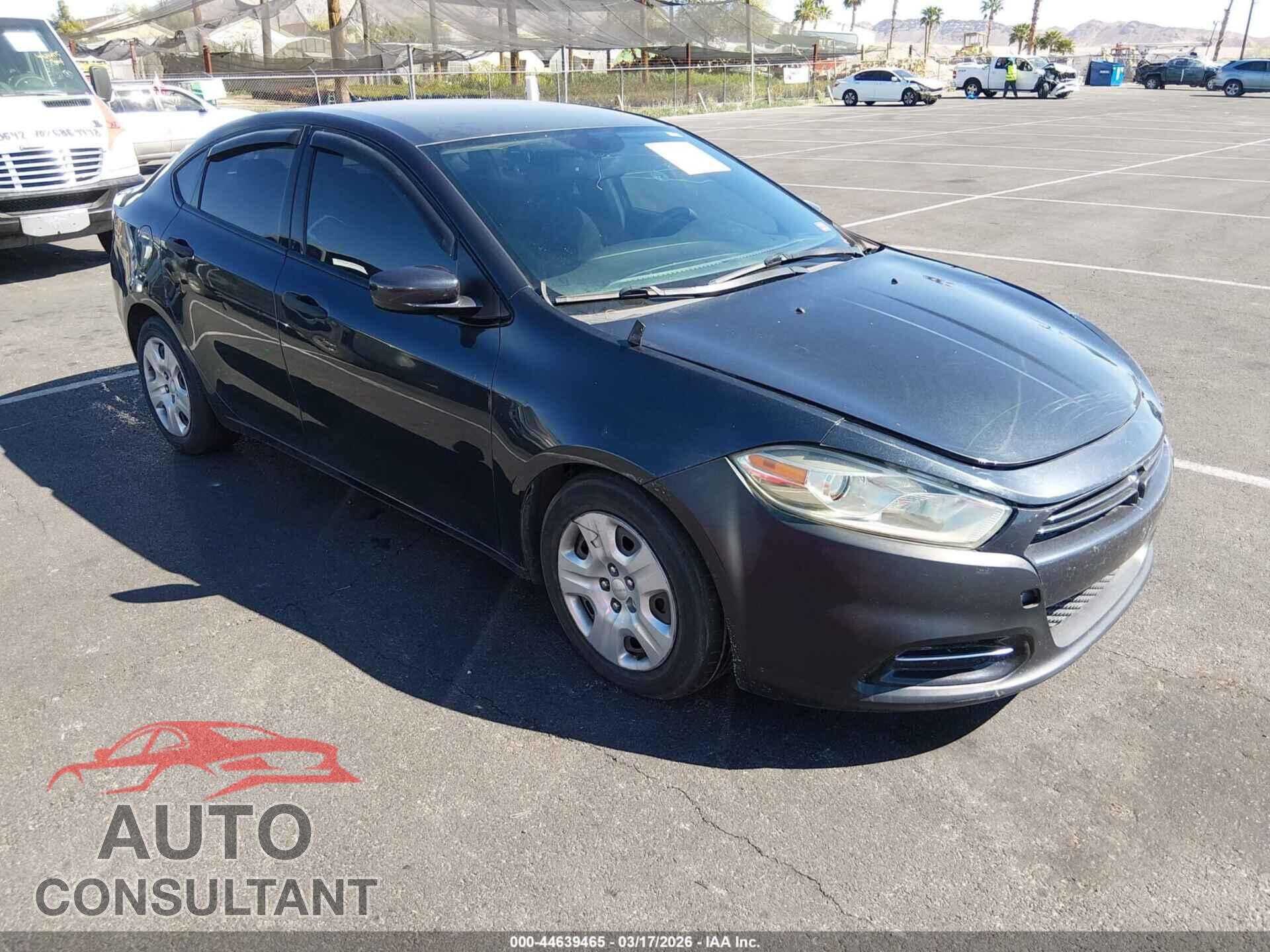 DODGE DART 2013 - 1C3CDFAA5DD285339