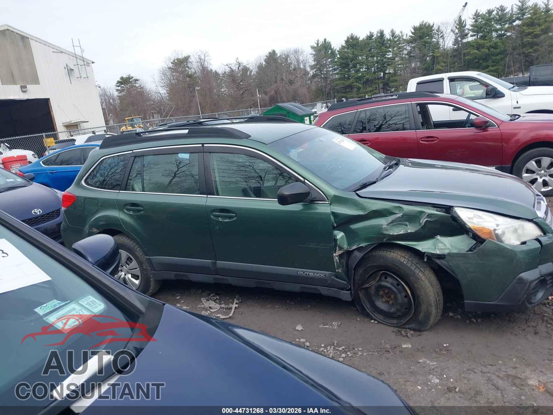 SUBARU OUTBACK 2014 - 4S4BRBAC8E3260974