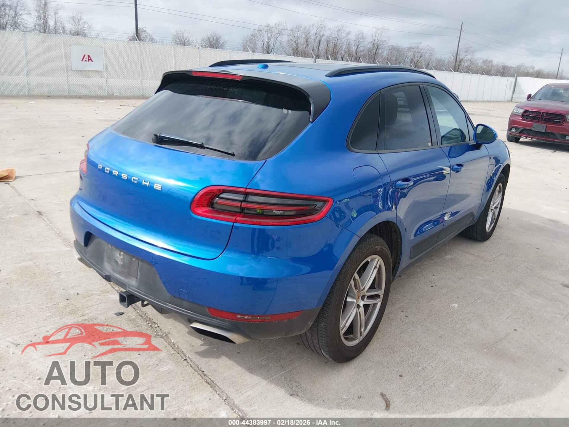 PORSCHE MACAN 2018 - WP1AA2A57JLB09867