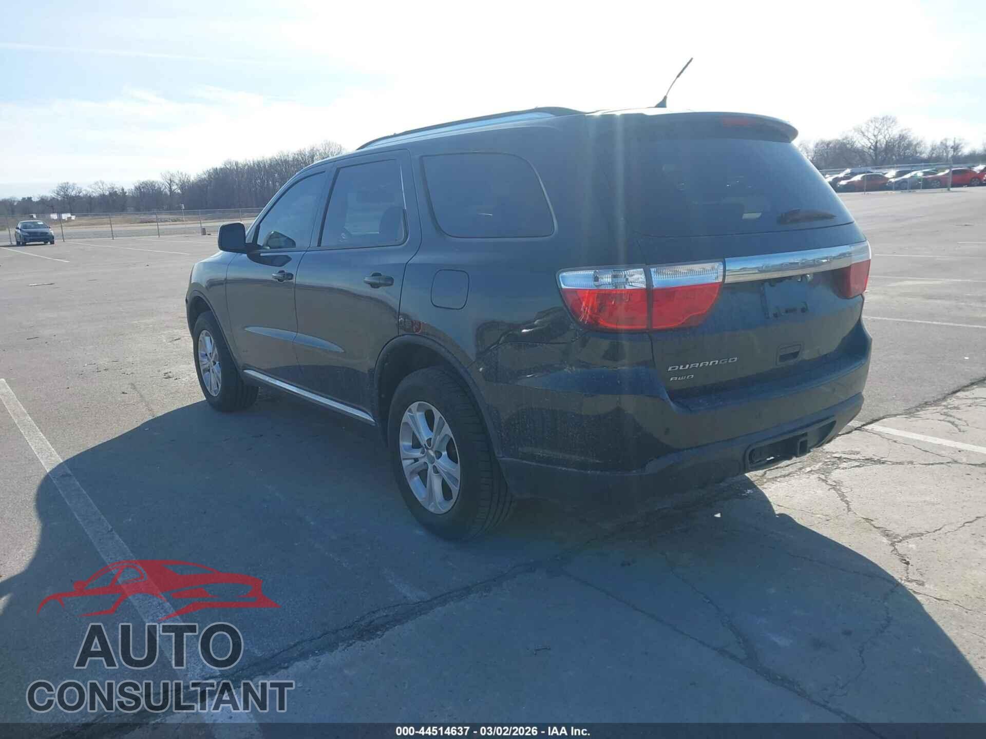 DODGE DURANGO 2013 - 1C4RDJAG1DC629378