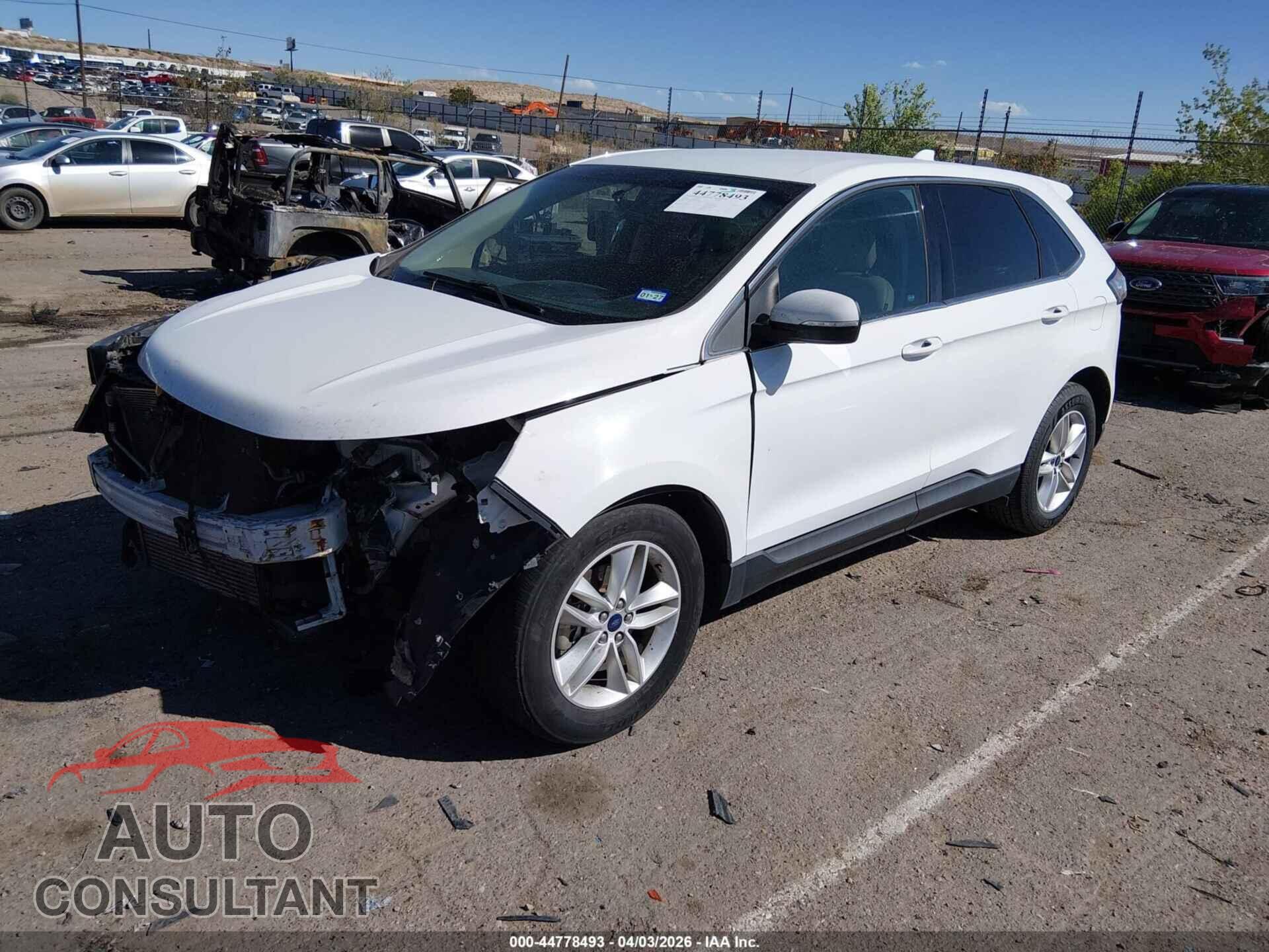 FORD EDGE 2015 - 2FMTK3J98FBC13089