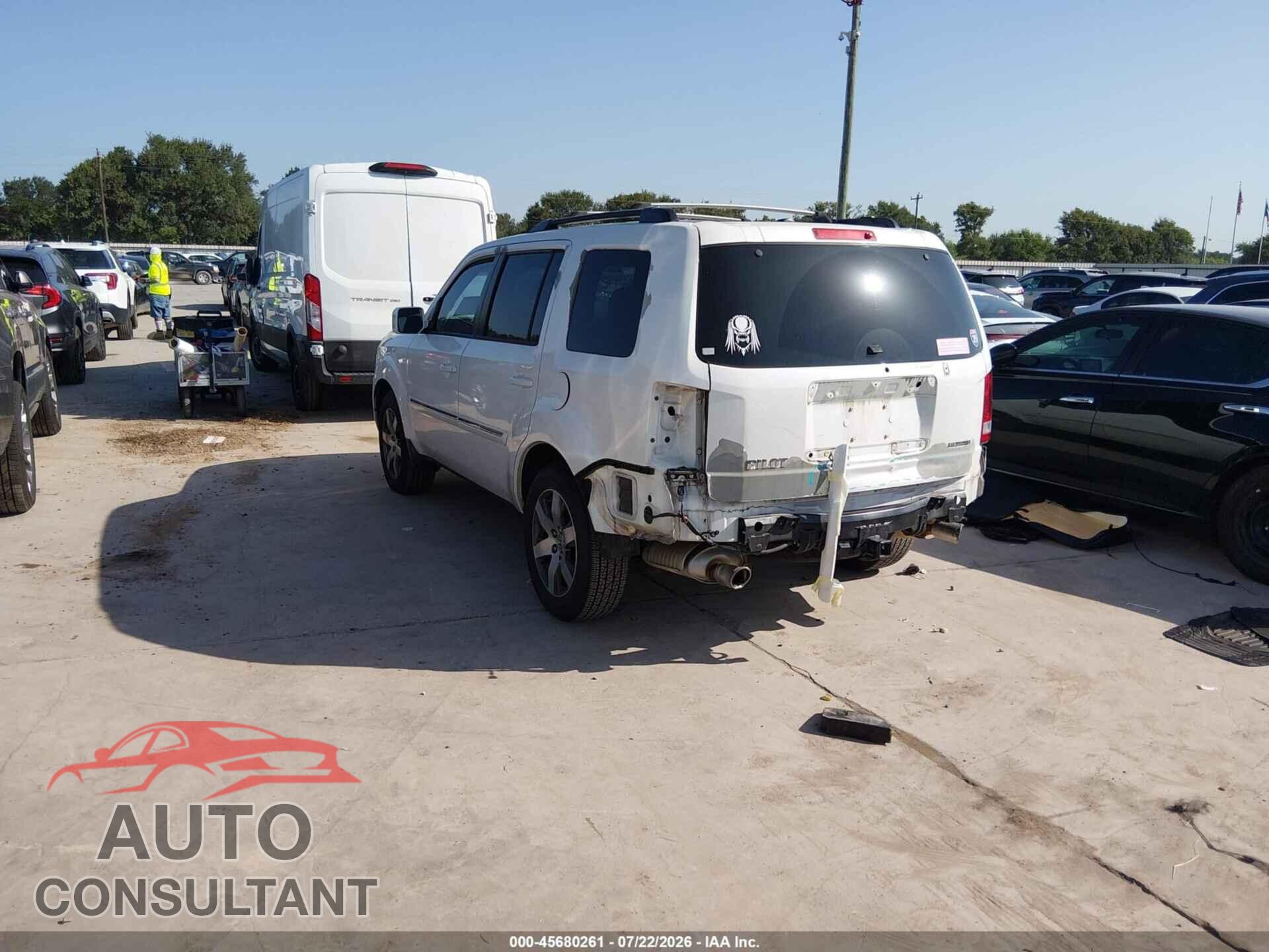 HONDA PILOT 2014 - 5FNYF3H95EB007735