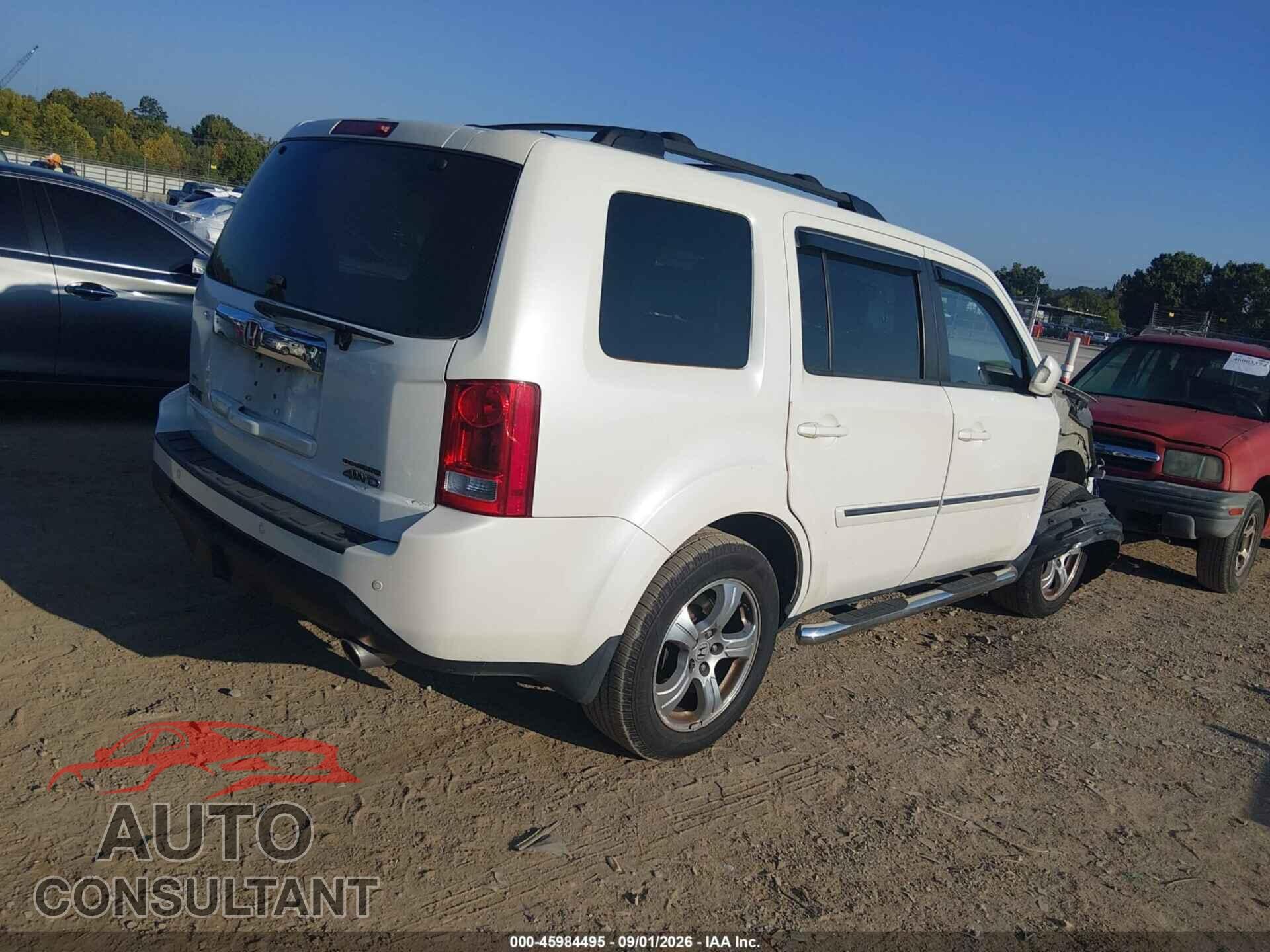 HONDA PILOT 2013 - 5FNYF4H98DB076097