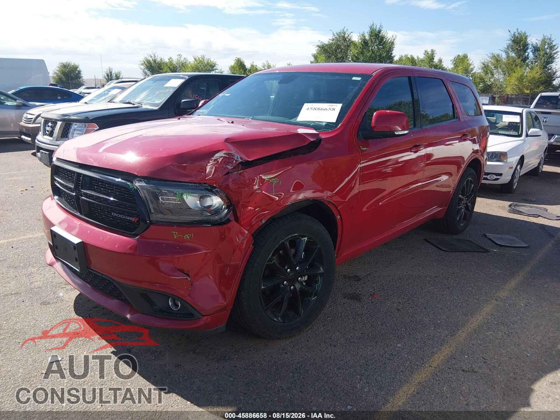 DODGE DURANGO 2017 - 1C4RDJDG7HC820532