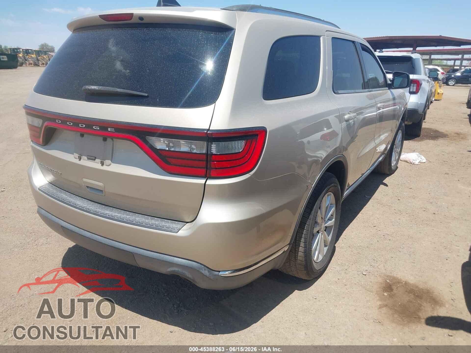 DODGE DURANGO 2015 - 1C4RDHAG1FC153760