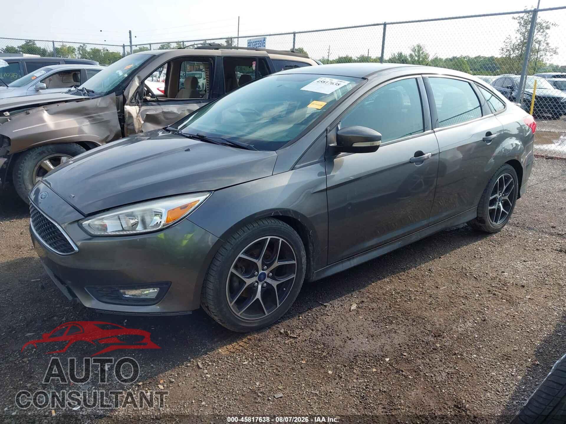 FORD FOCUS 2015 - 1FADP3F2XFL217916