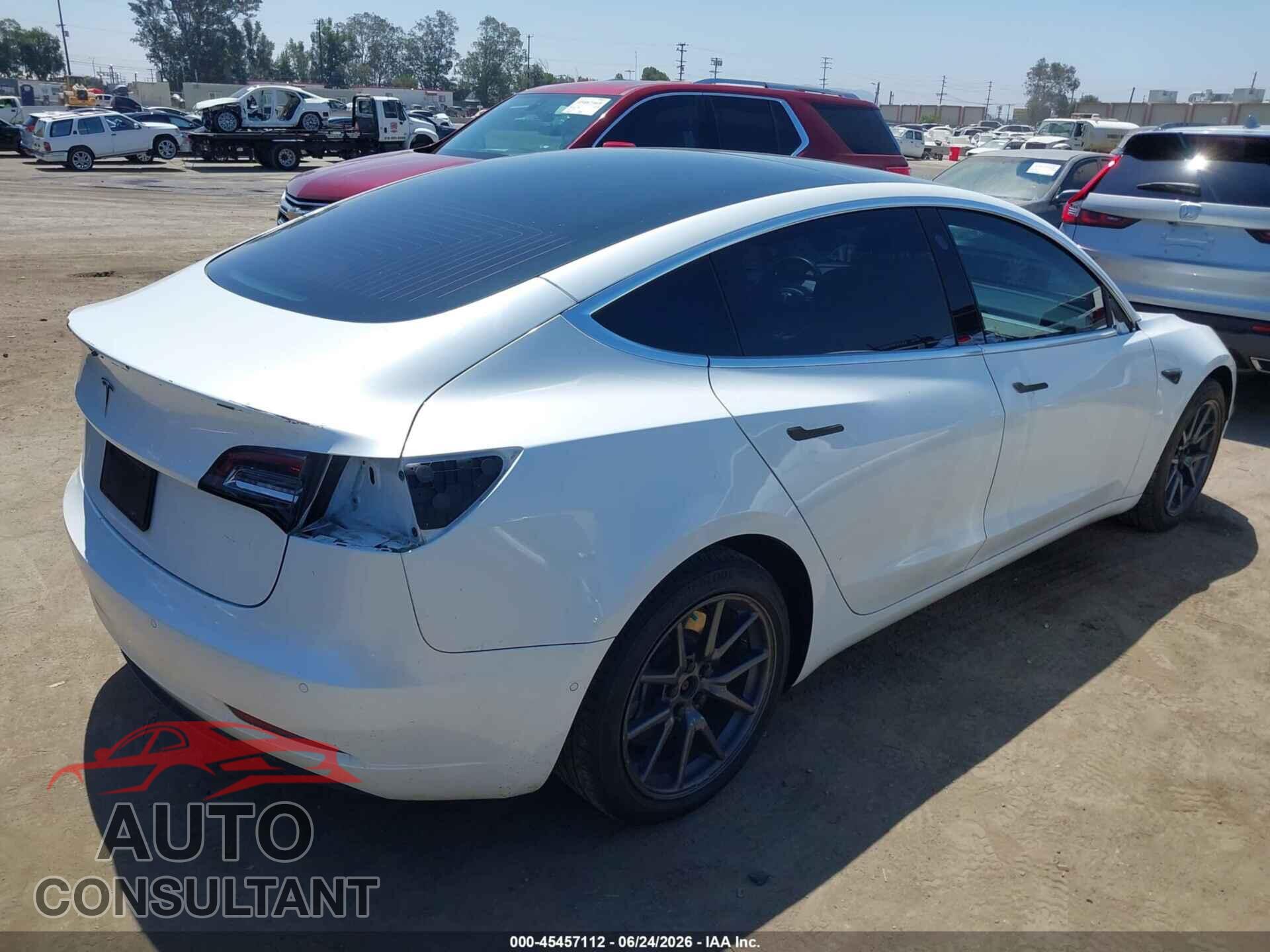 TESLA MODEL 3 2019 - 5YJ3E1EA9KF362788