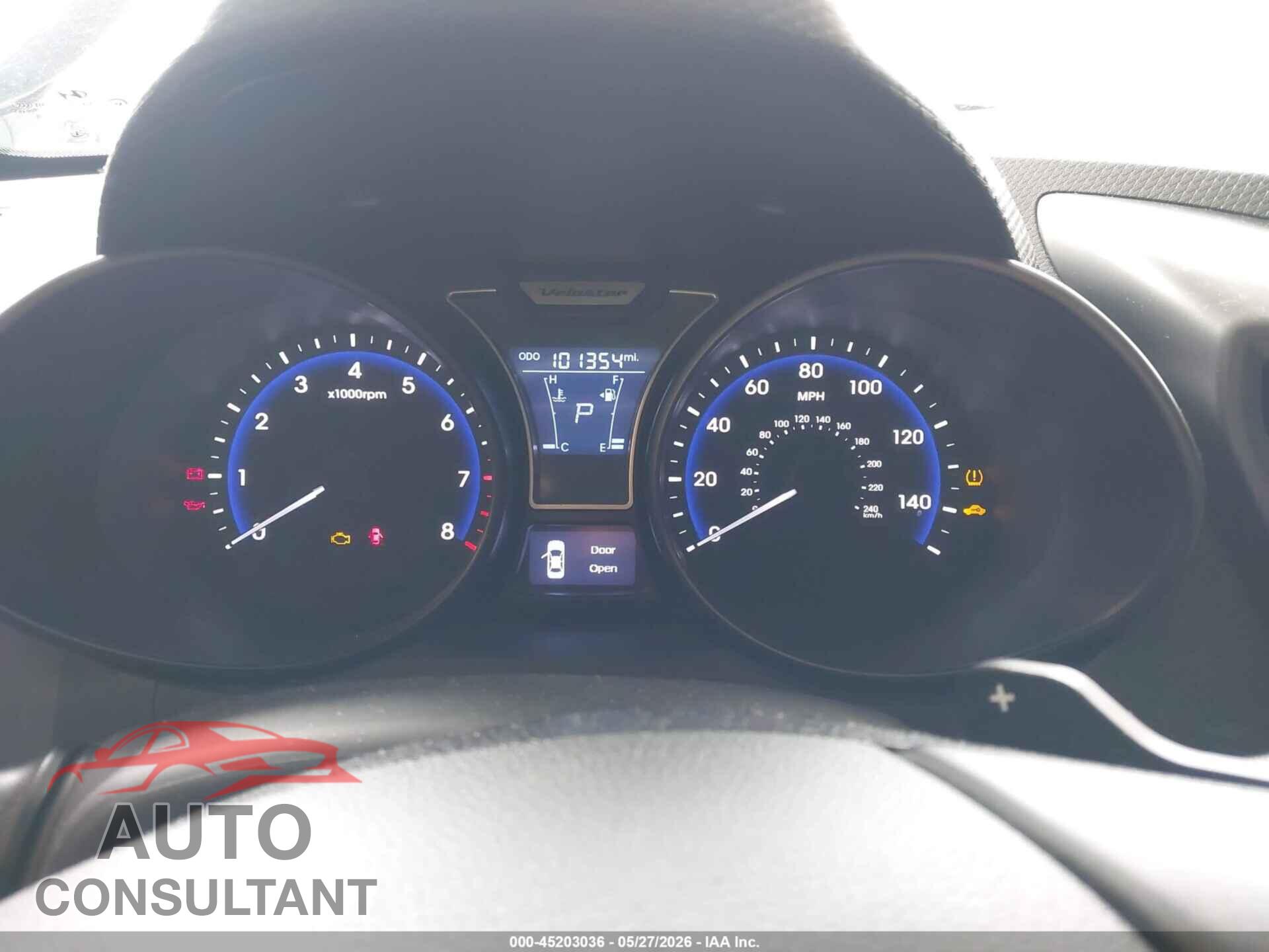 HYUNDAI VELOSTER 2014 - KMHTC6AE7EU195656