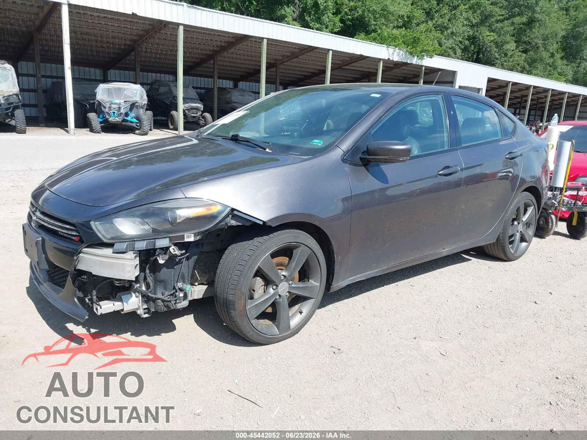 DODGE DART 2014 - 1C3CDFEB0ED918768