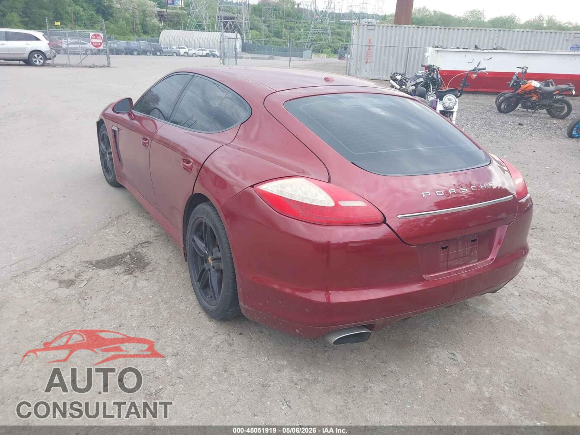 PORSCHE PANAMERA 2012 - WP0AA2A73CL010548