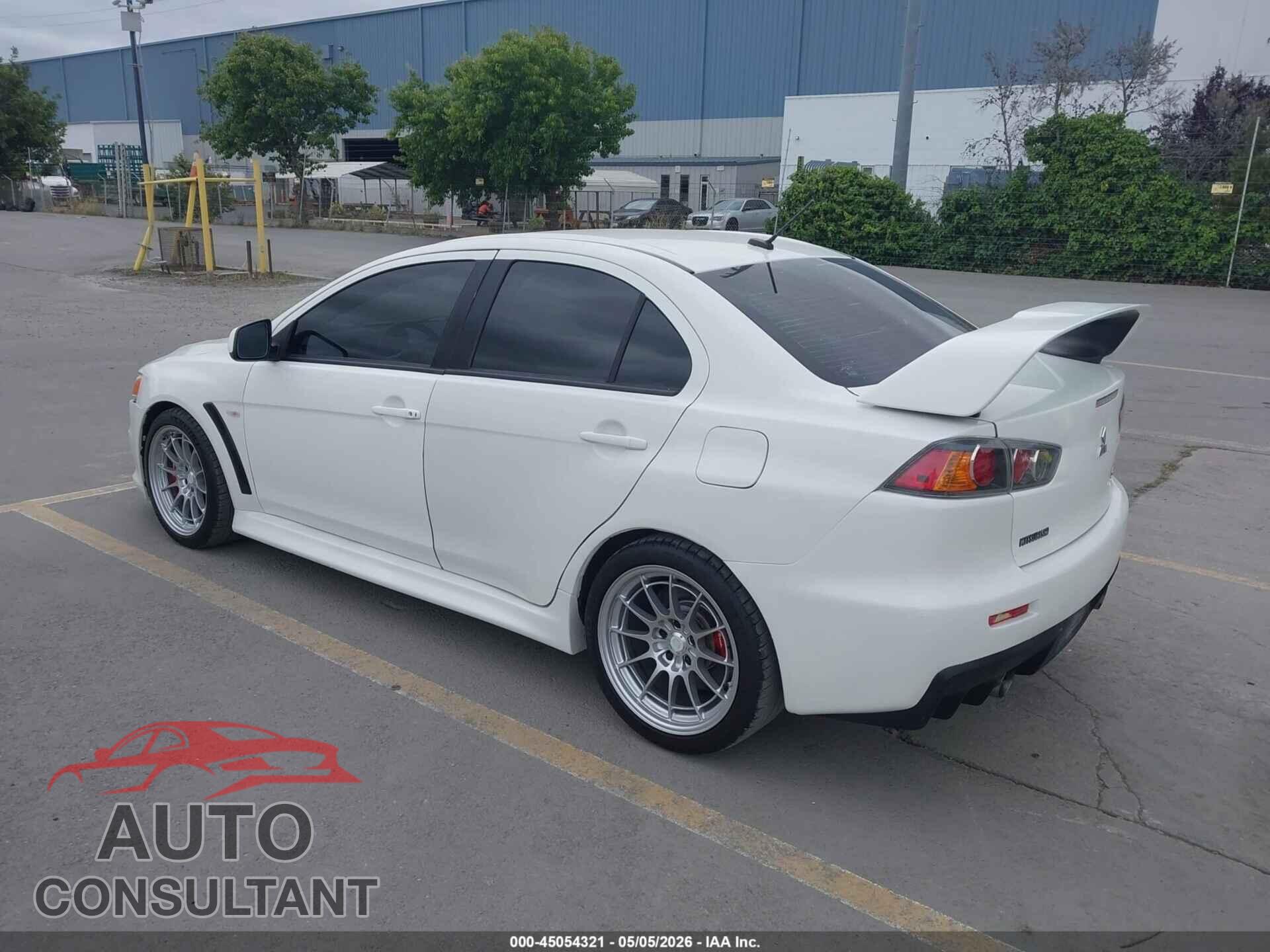 MITSUBISHI LANCER EVOLUTION 2013 - JA32W8FV1DU018383
