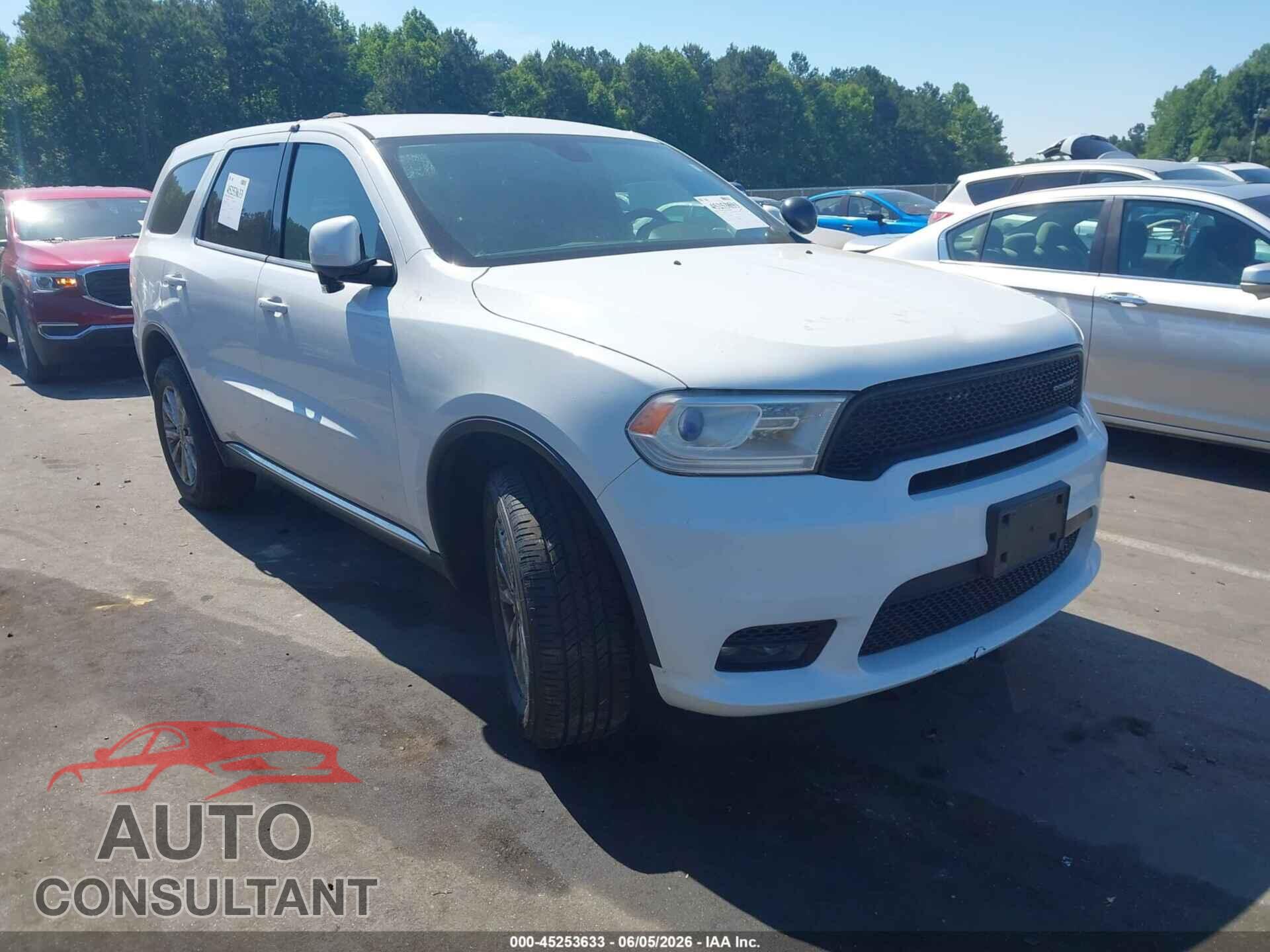 DODGE DURANGO 2020 - 1C4RDJFG4LC431837