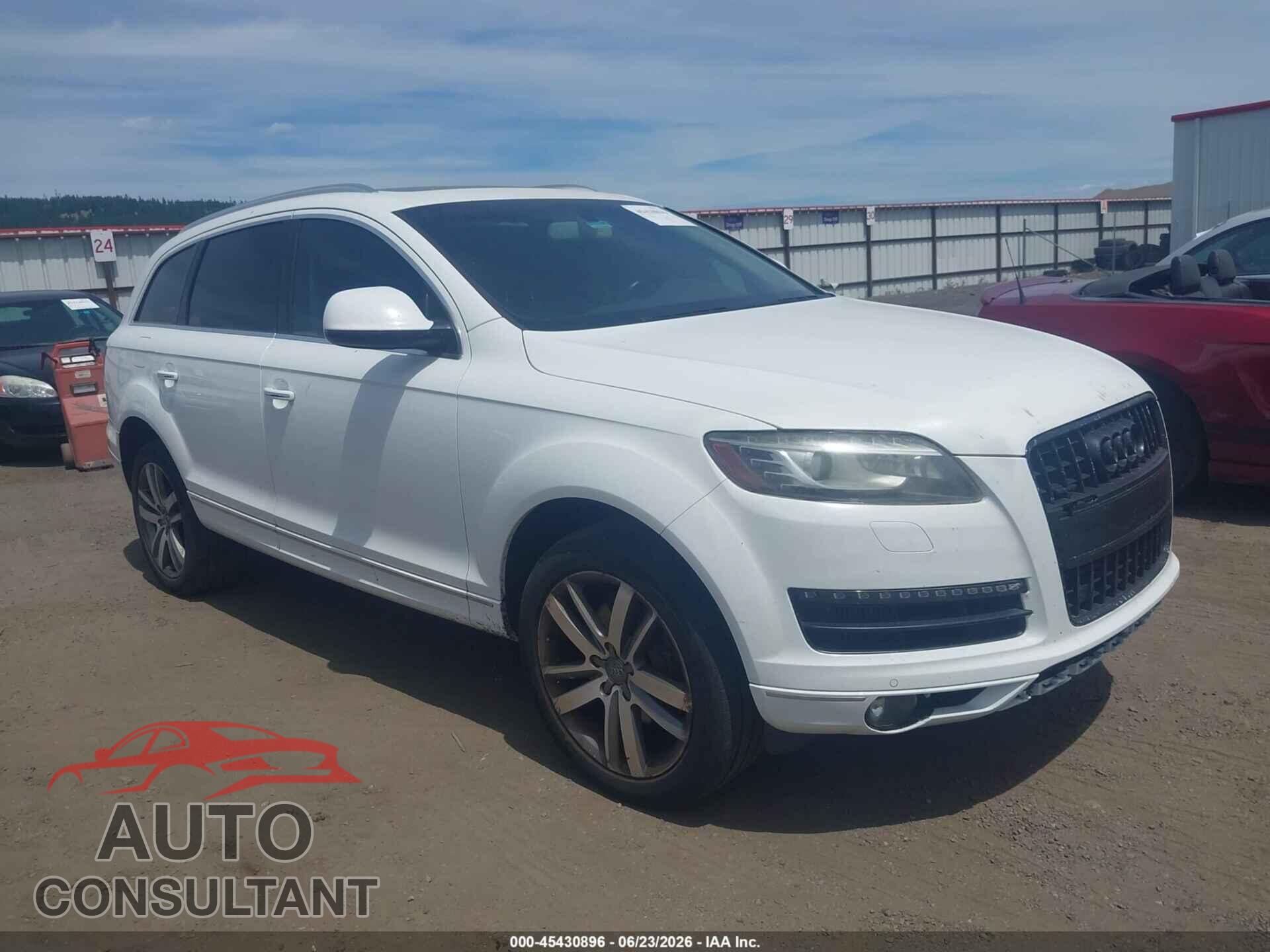 AUDI Q7 2012 - WA1VMAFE6CD003169