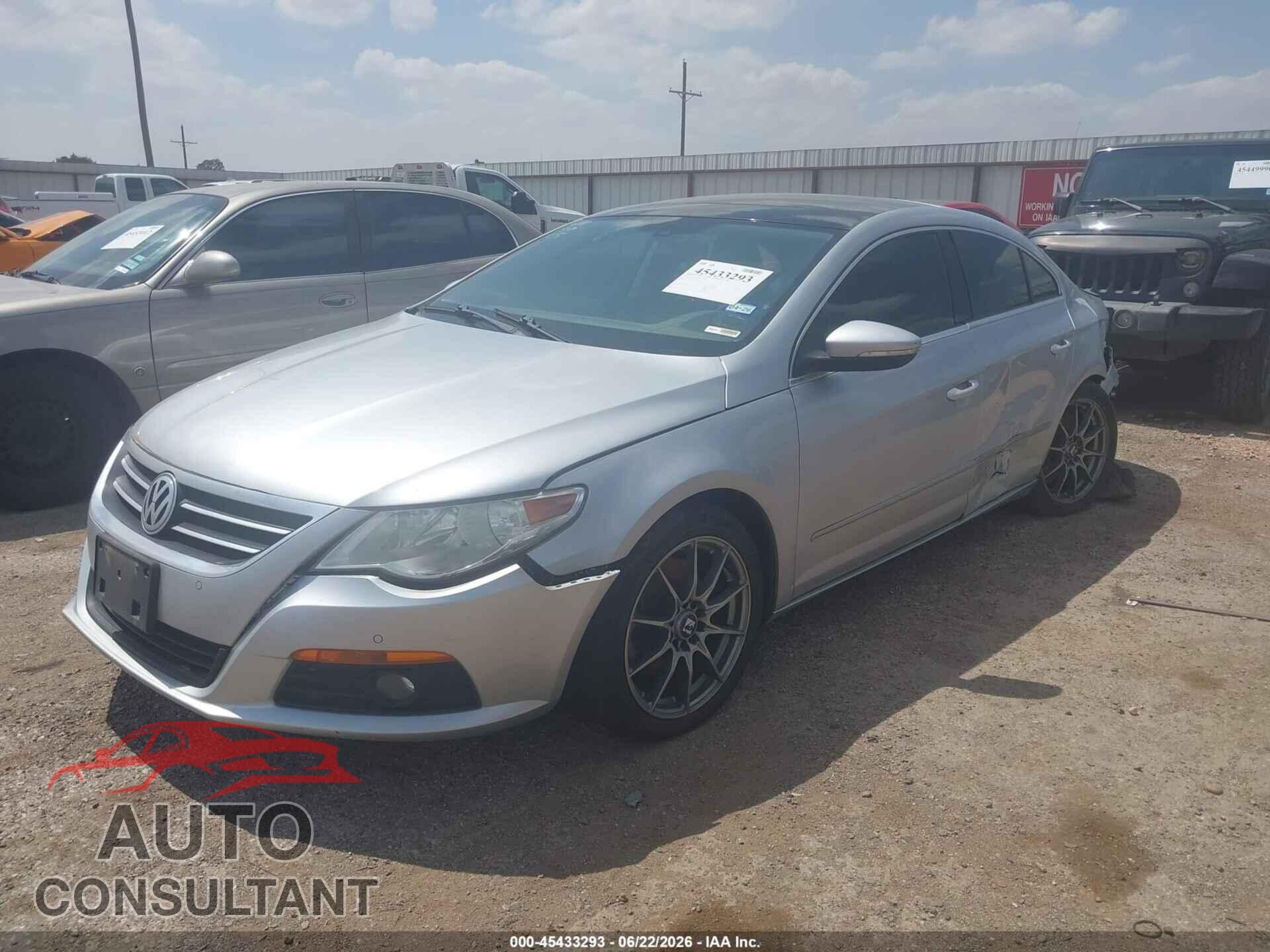 VOLKSWAGEN CC 2009 - WVWHL73C19E509975