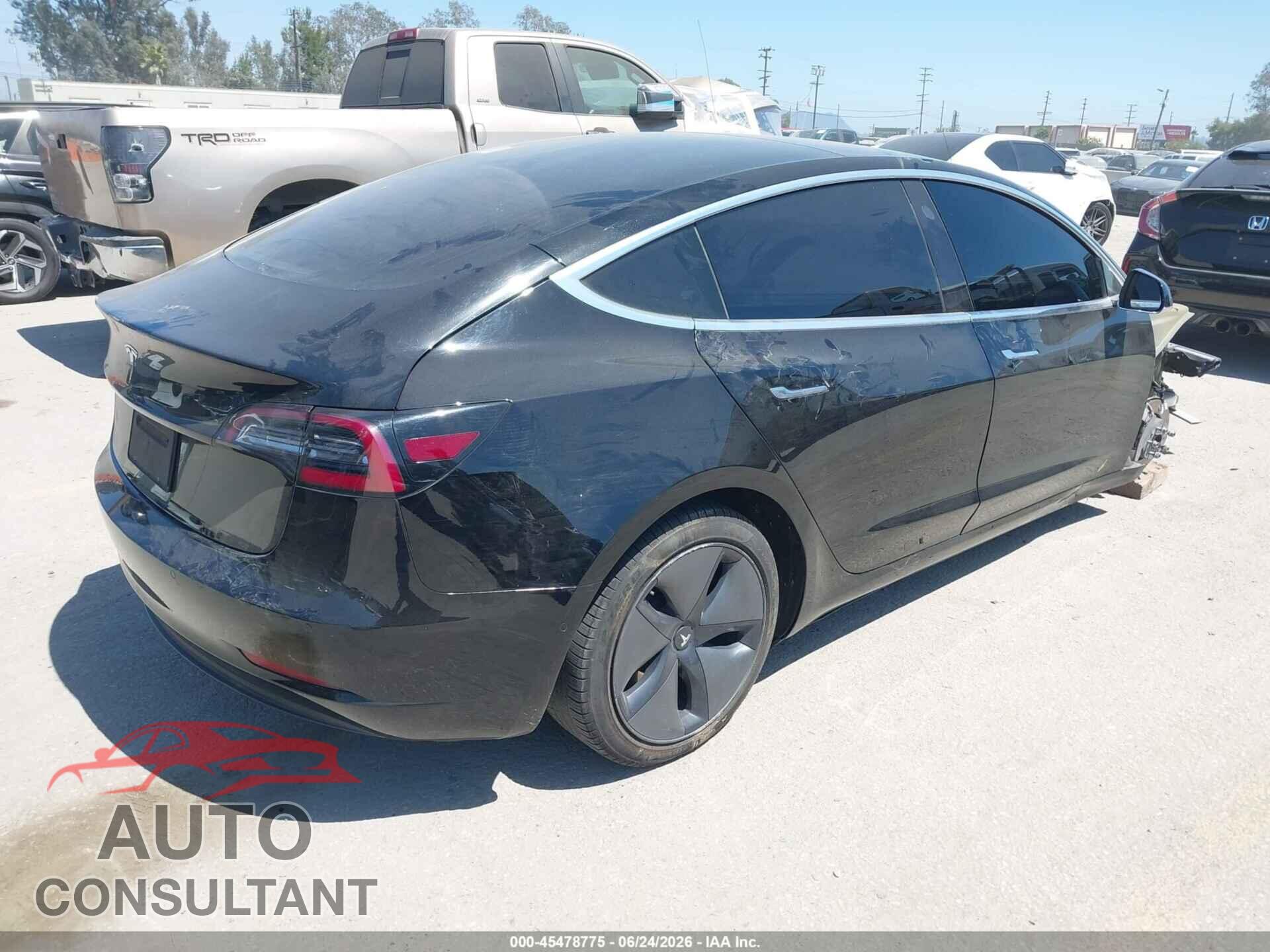 TESLA MODEL 3 2019 - 5YJ3E1EA3KF321475