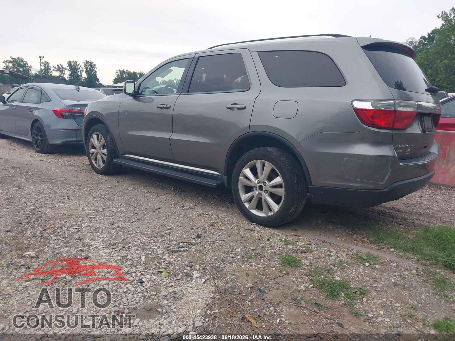 DODGE DURANGO 2012 - 1C4RDJDG3CC107748