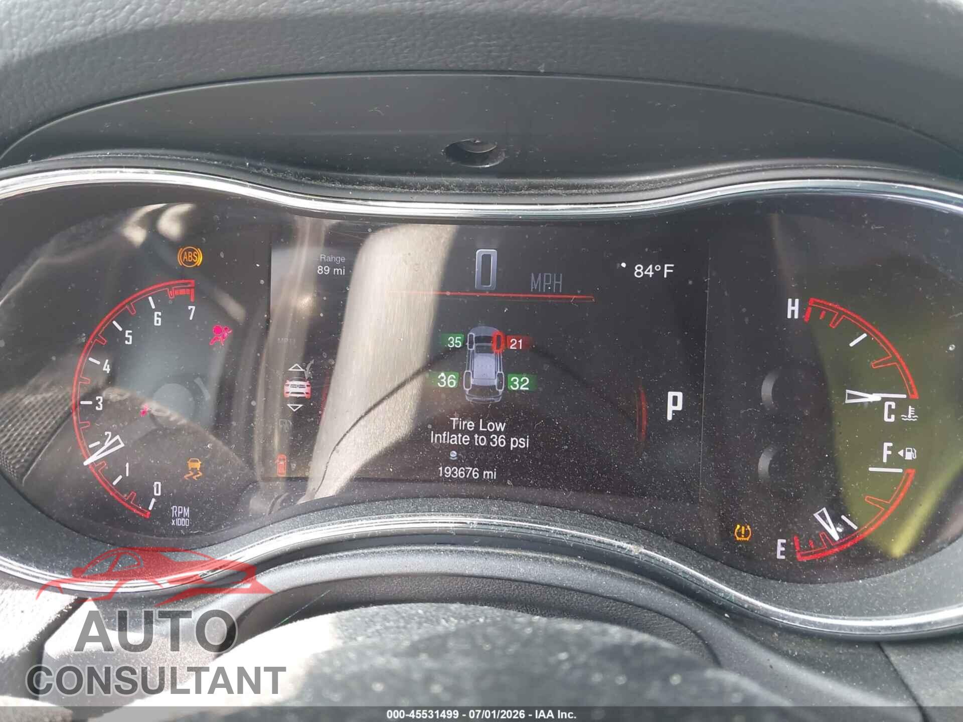 DODGE DURANGO 2015 - 1C4RDJDG2FC766215