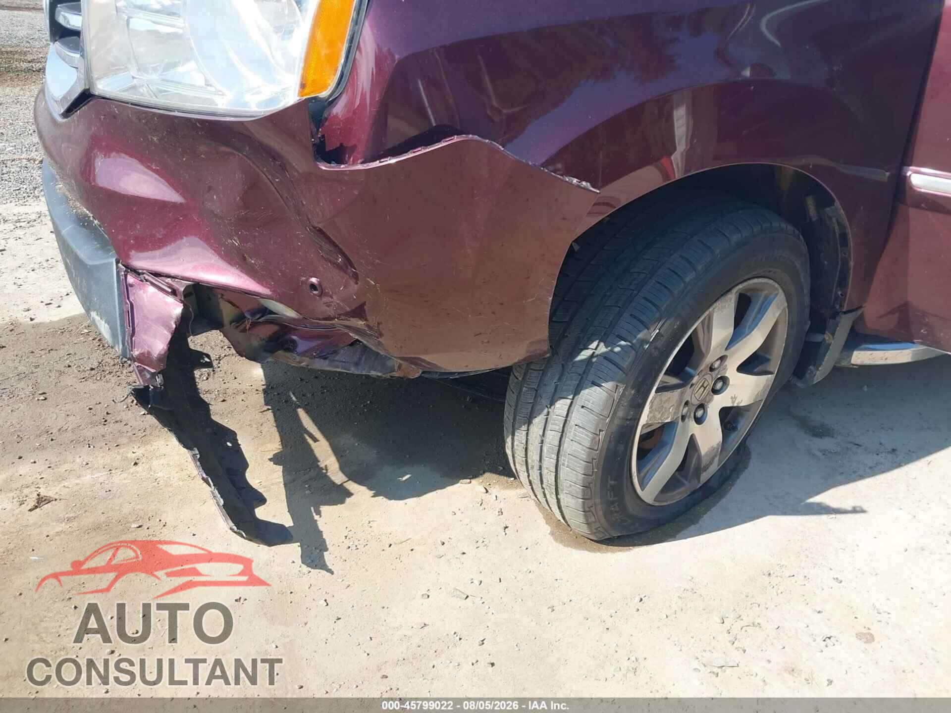 HONDA PILOT 2014 - 5FNYF4H95EB002833