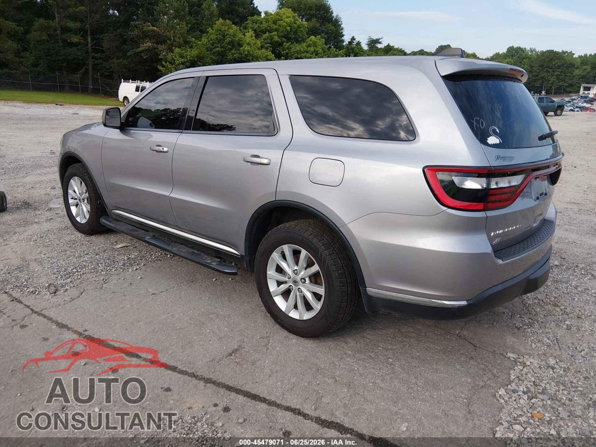 DODGE DURANGO 2019 - 1C4RDJAG3KC738602