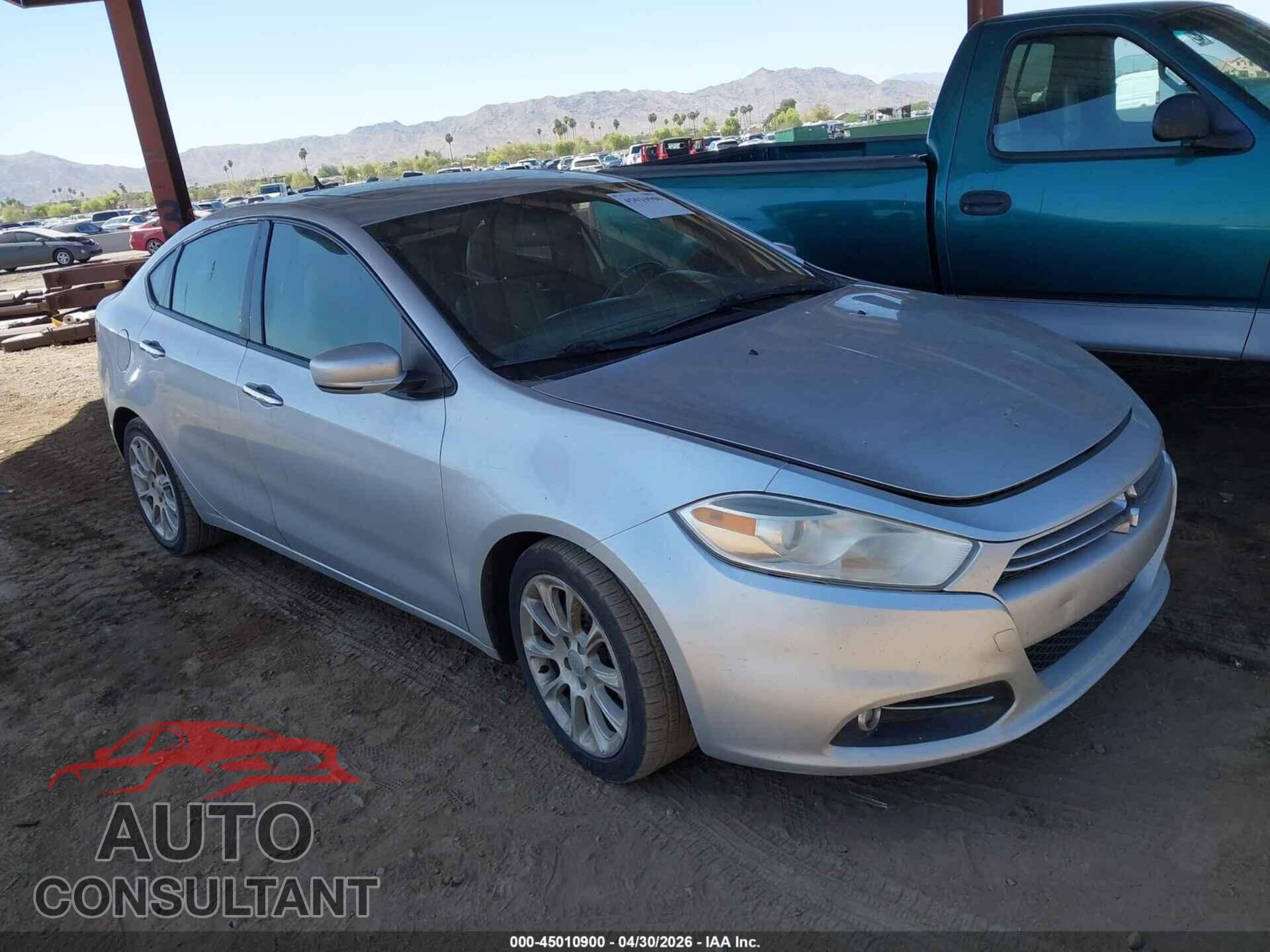 DODGE DART 2013 - 1C3CDFCA2DD324904