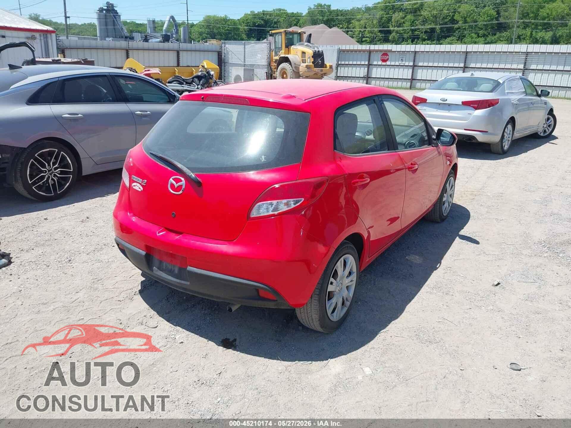 MAZDA MAZDA2 2012 - JM1DE1KY5C0138052