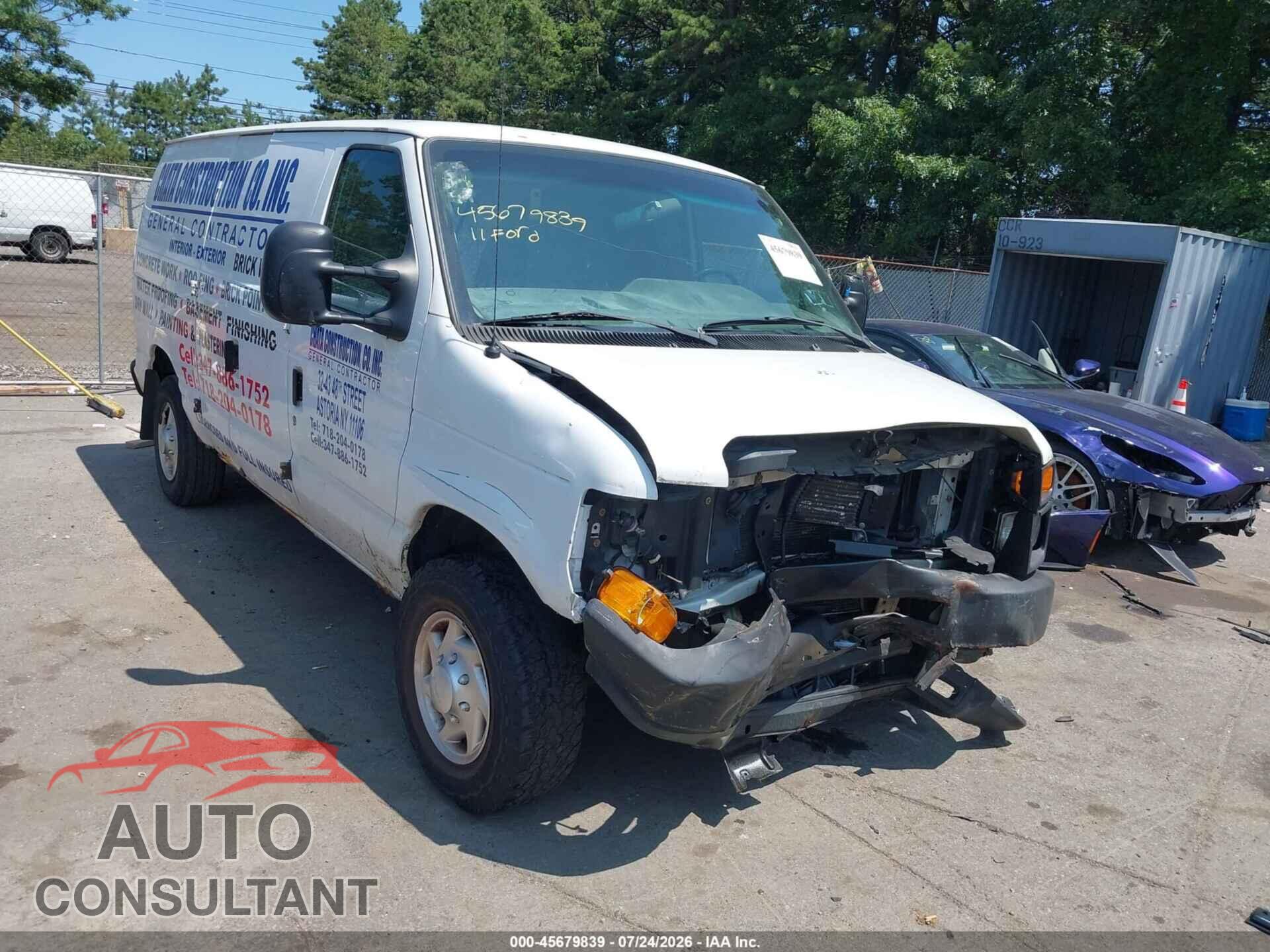 FORD E-250 2011 - 1FTNE2EW2BDA20004