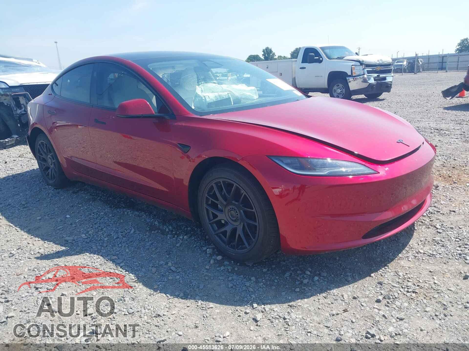 TESLA MODEL 3 2024 - 5YJ3E1EB5RF761605