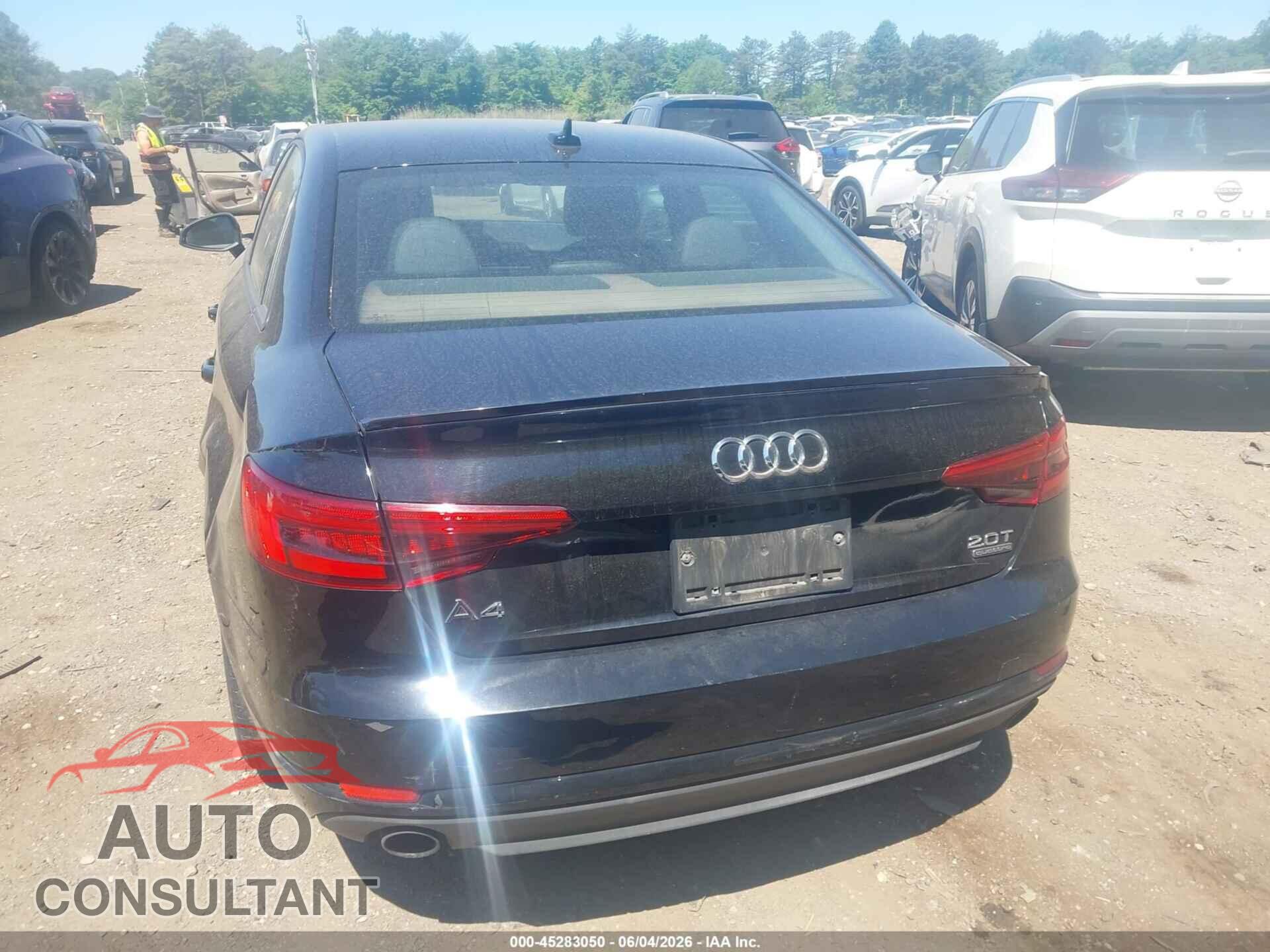 AUDI A4 2017 - WAUANAF42HN052277