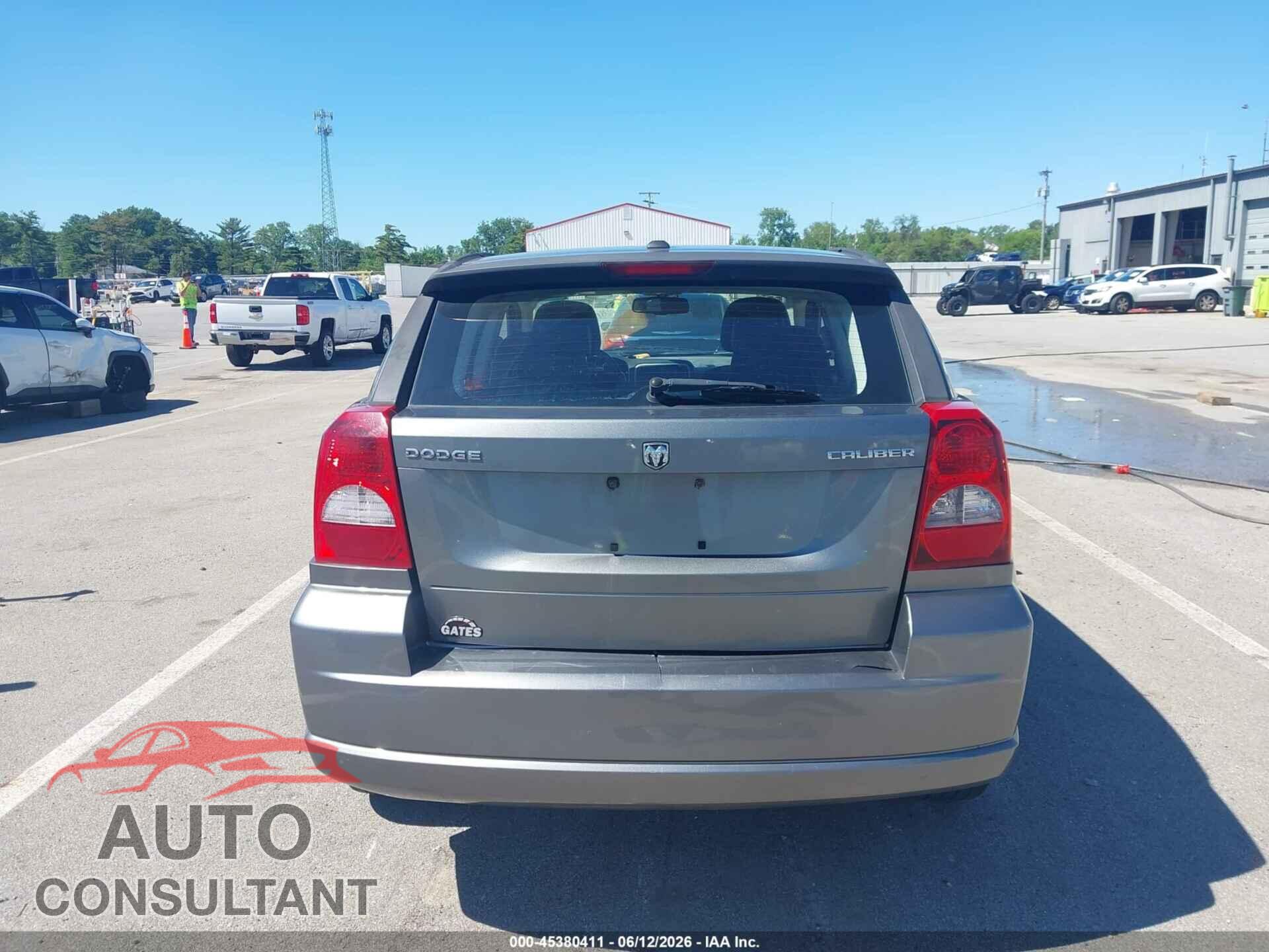DODGE CALIBER 2012 - 1C3CDWDA2CD508138