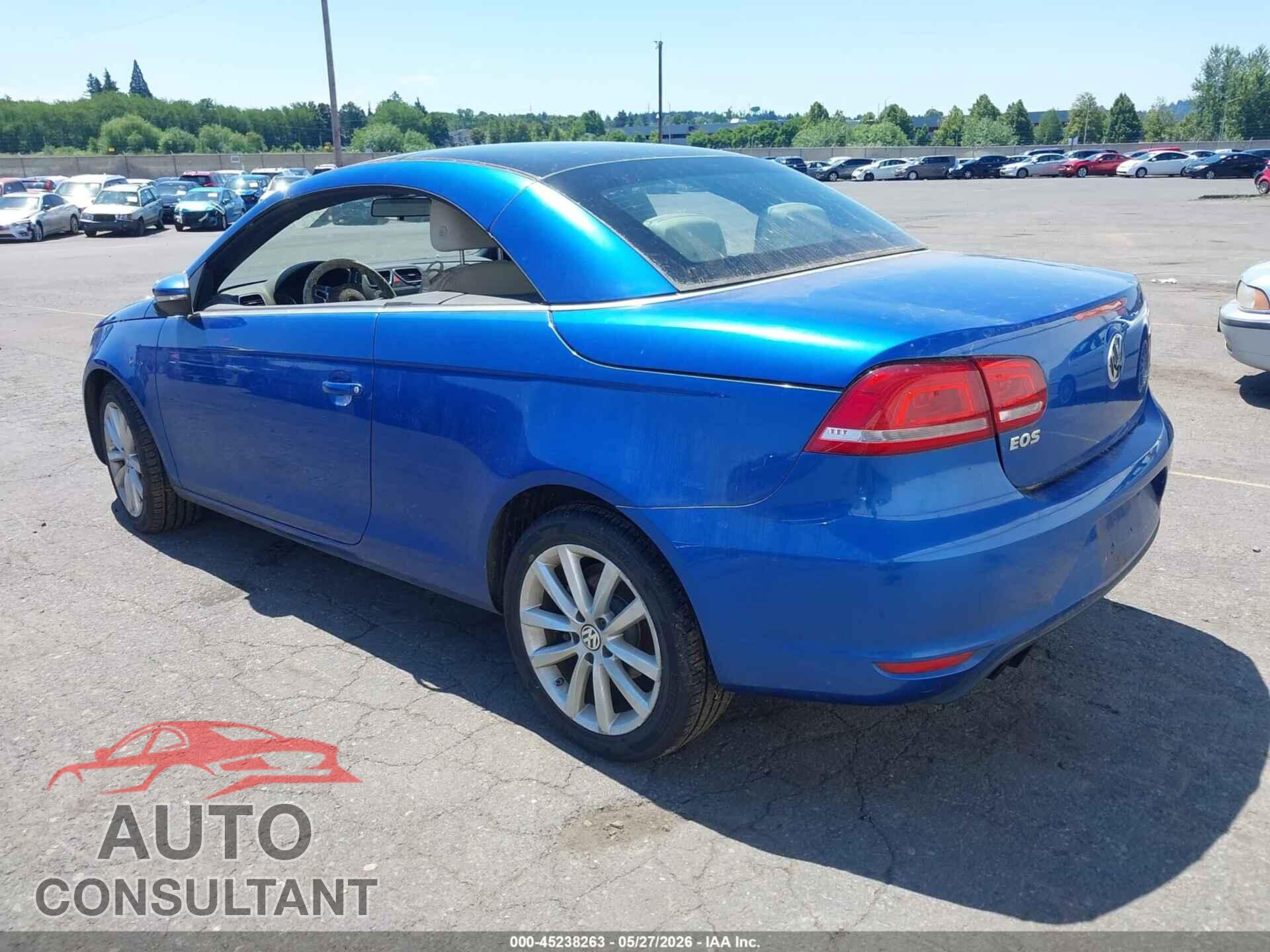 VOLKSWAGEN EOS 2012 - WVWBW7AH5CV013127