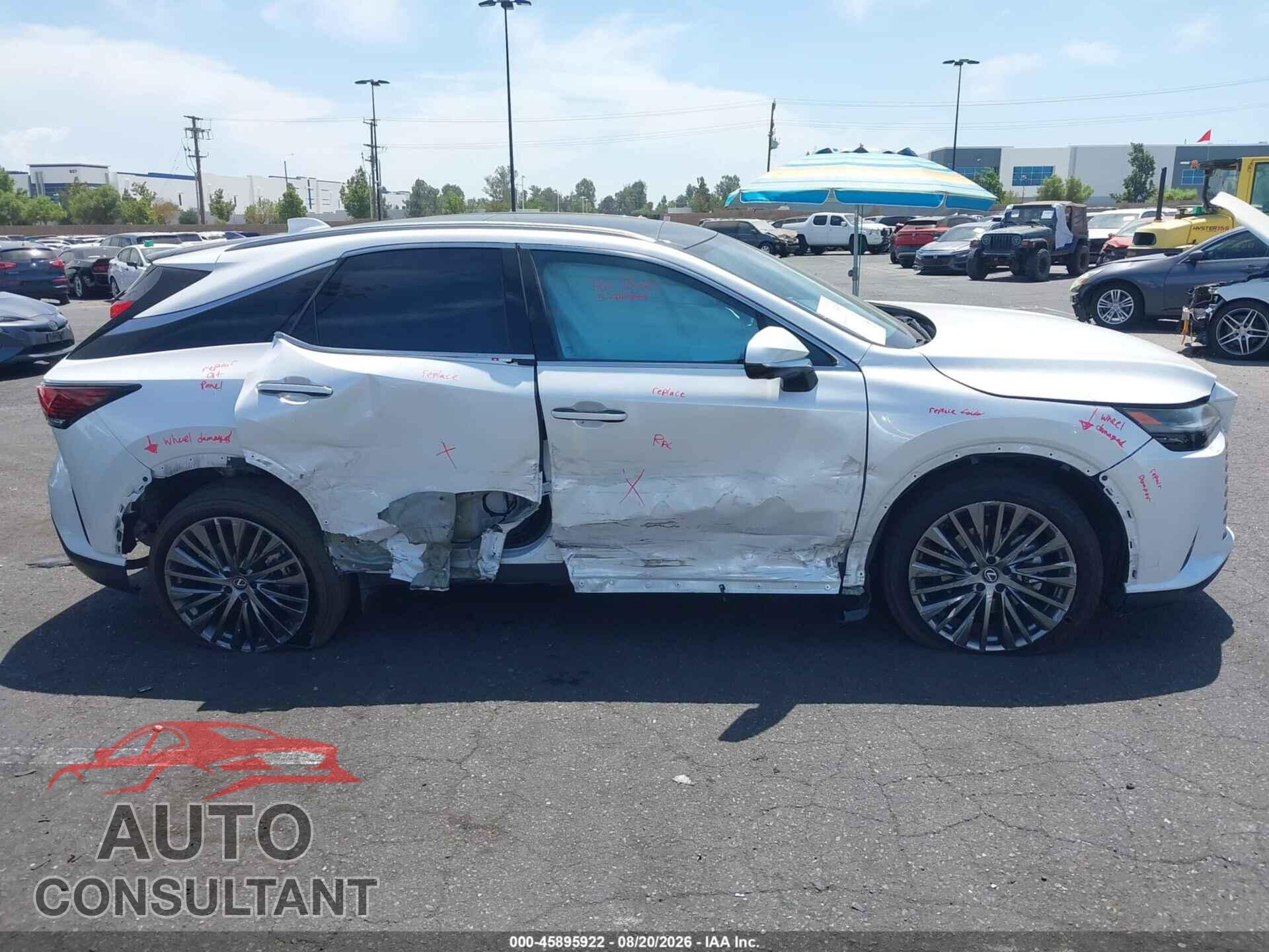 LEXUS RX 350H 2023 - 2T2BBMCA2PC013360