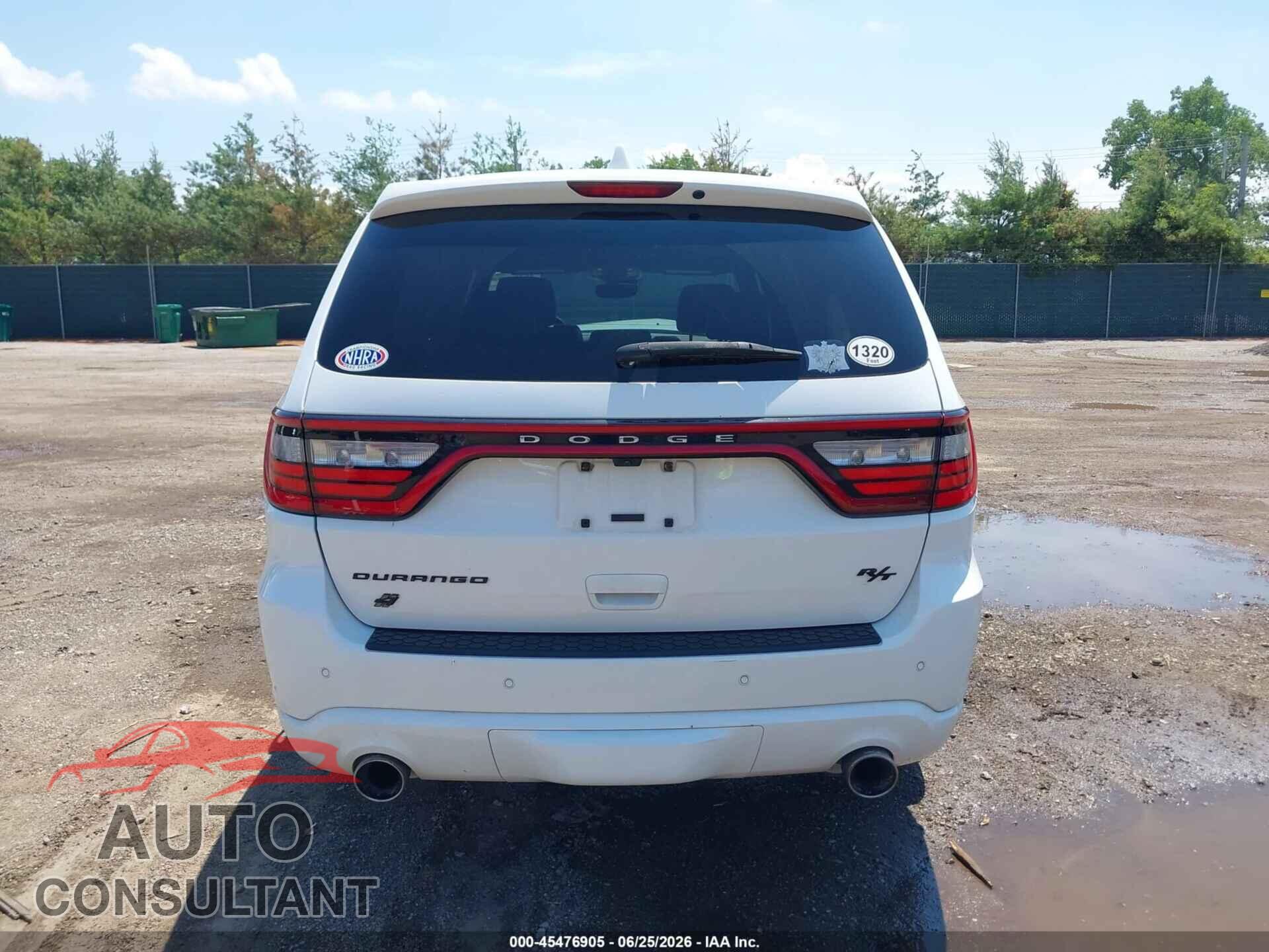 DODGE DURANGO 2020 - 1C4SDJCT3LC228764