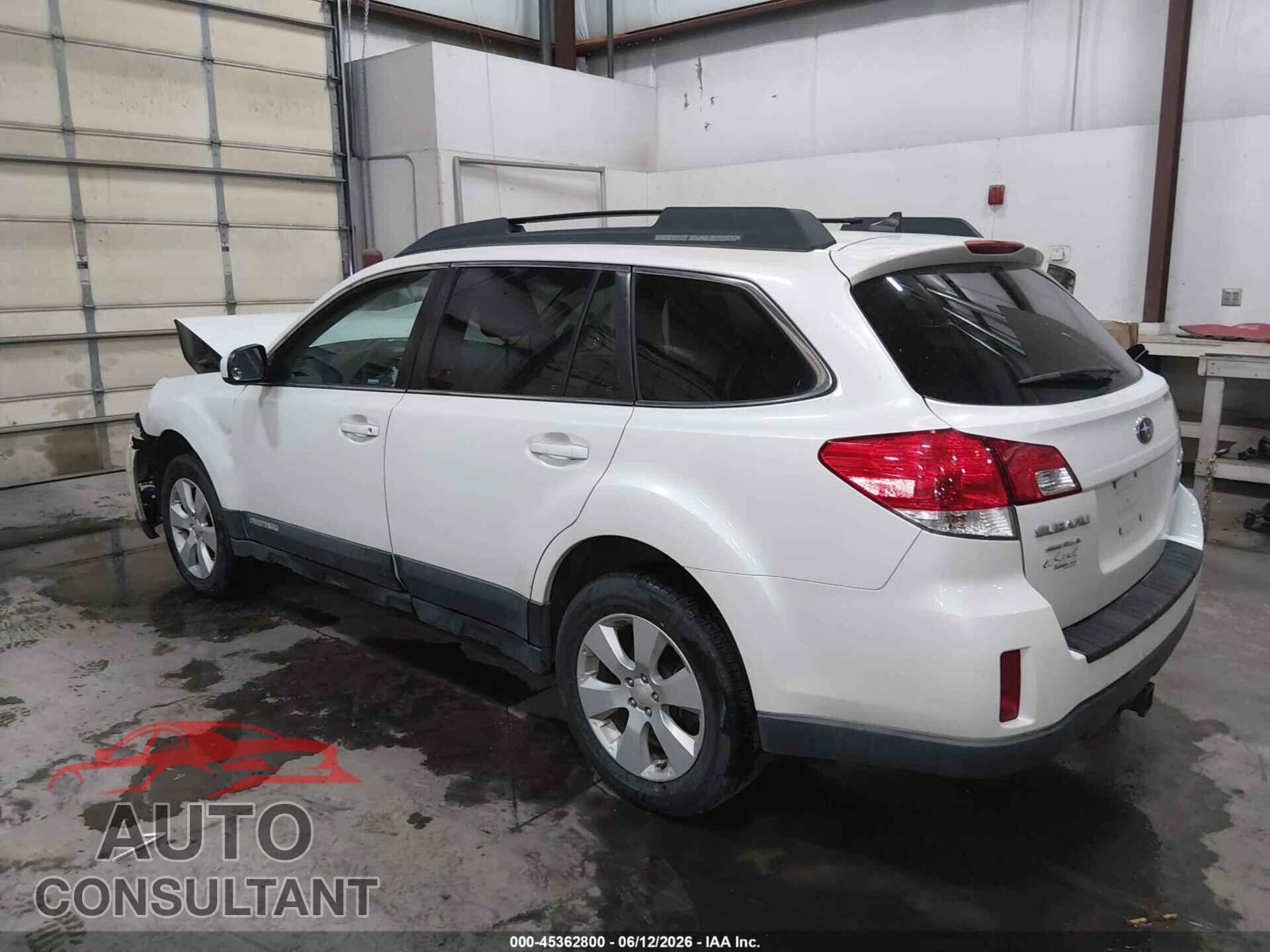 SUBARU OUTBACK 2012 - 4s4brbfc6c3232872