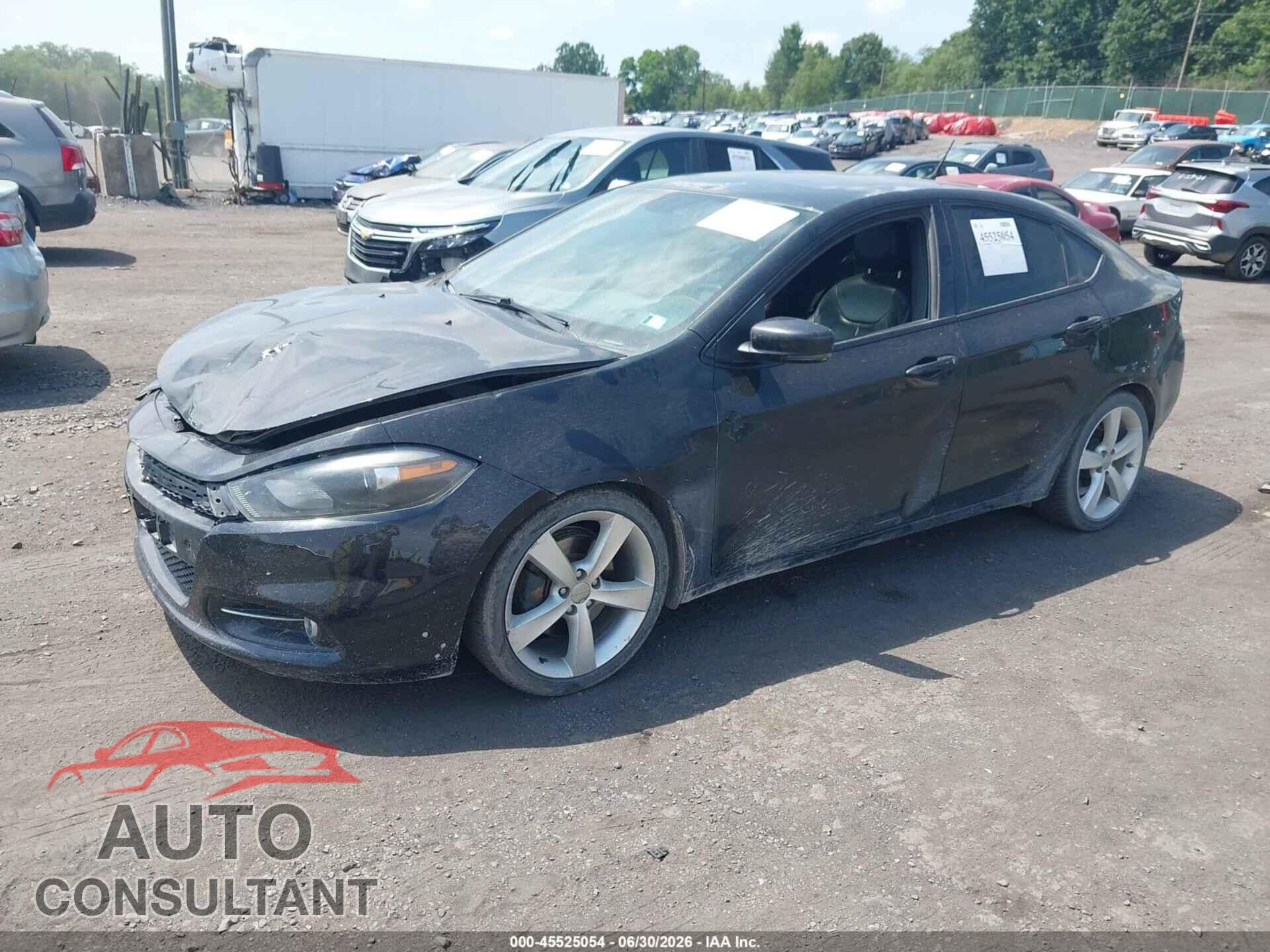DODGE DART 2014 - 1C3CDFEB8ED725283