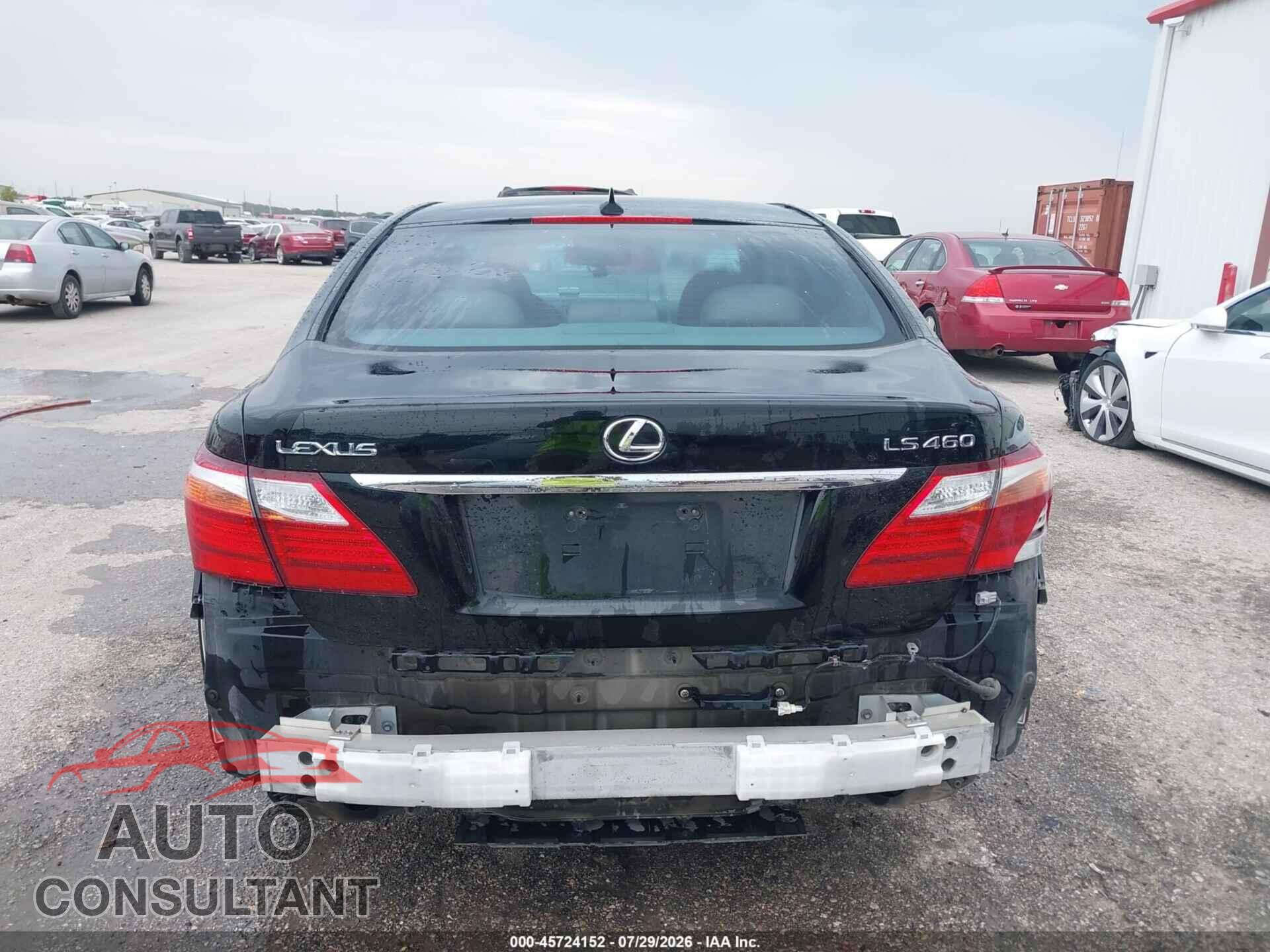 LEXUS LS 460 2010 - JTHBL5EF7A5099591