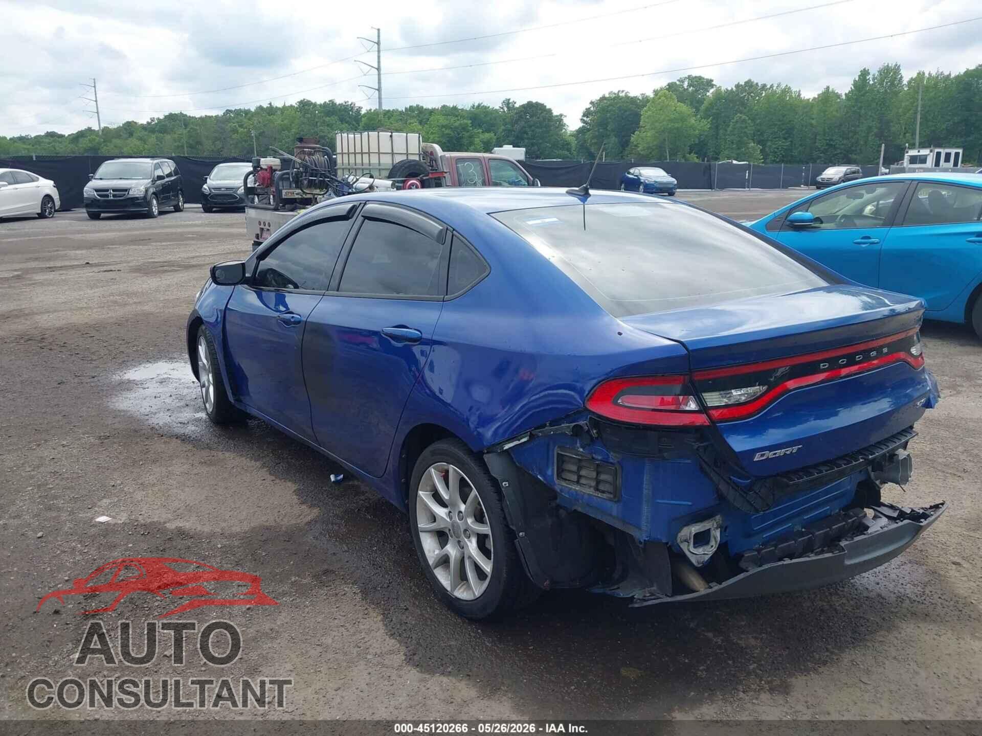 DODGE DART 2013 - 1C3CDFBA2DD257271