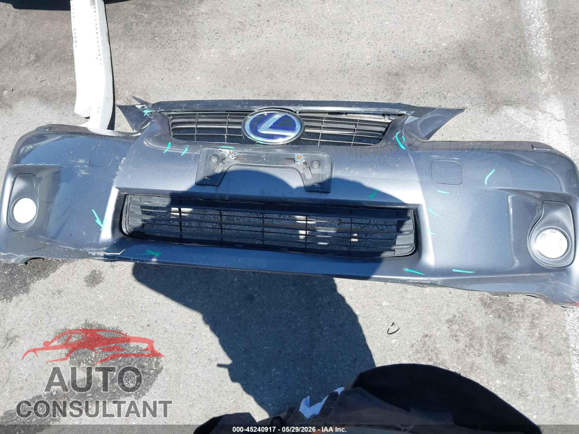 LEXUS CT 200H 2012 - JTHKD5BH2C2102467